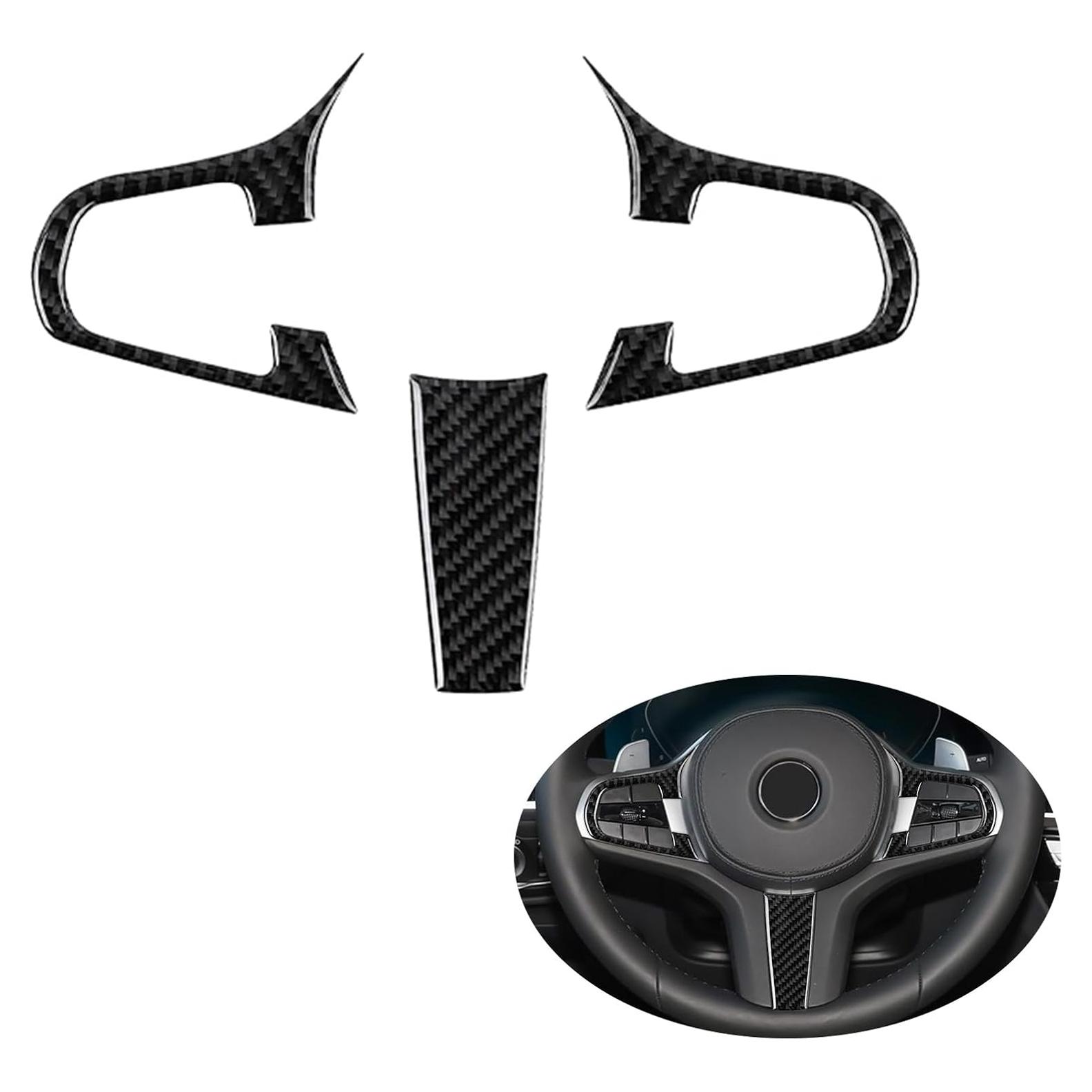 Panel Decorativo Botones Volante BMW X3 G01 G08 BLAKAYA 3PCS