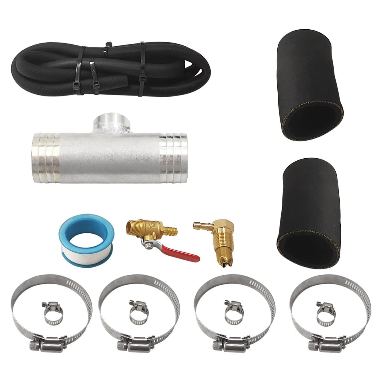 Kit de Instalación Tanque Combustible Auxiliar LVOUP 11408 Plata