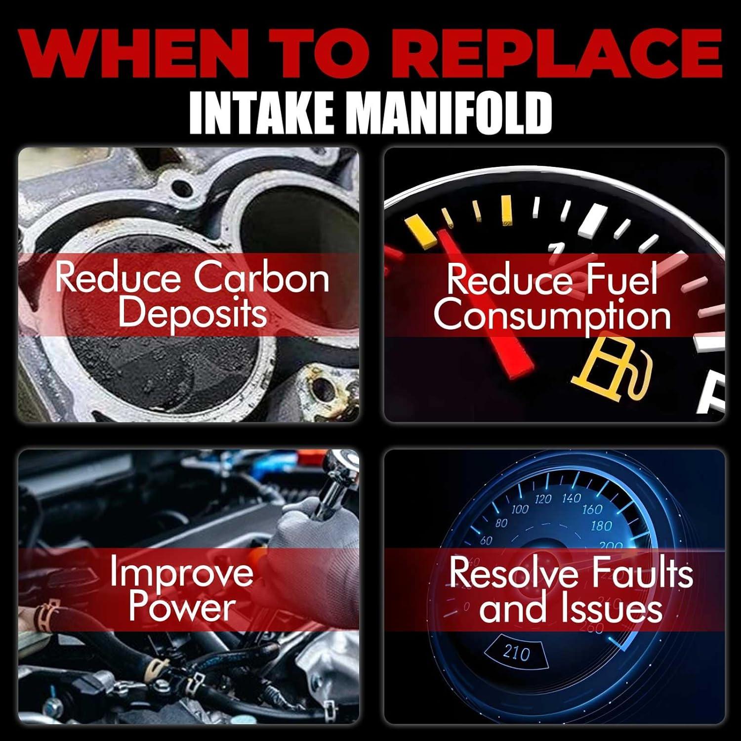 Colector de Admisión MITZONE 5.7L V8 Compatible Dodge Ram 2009-2021