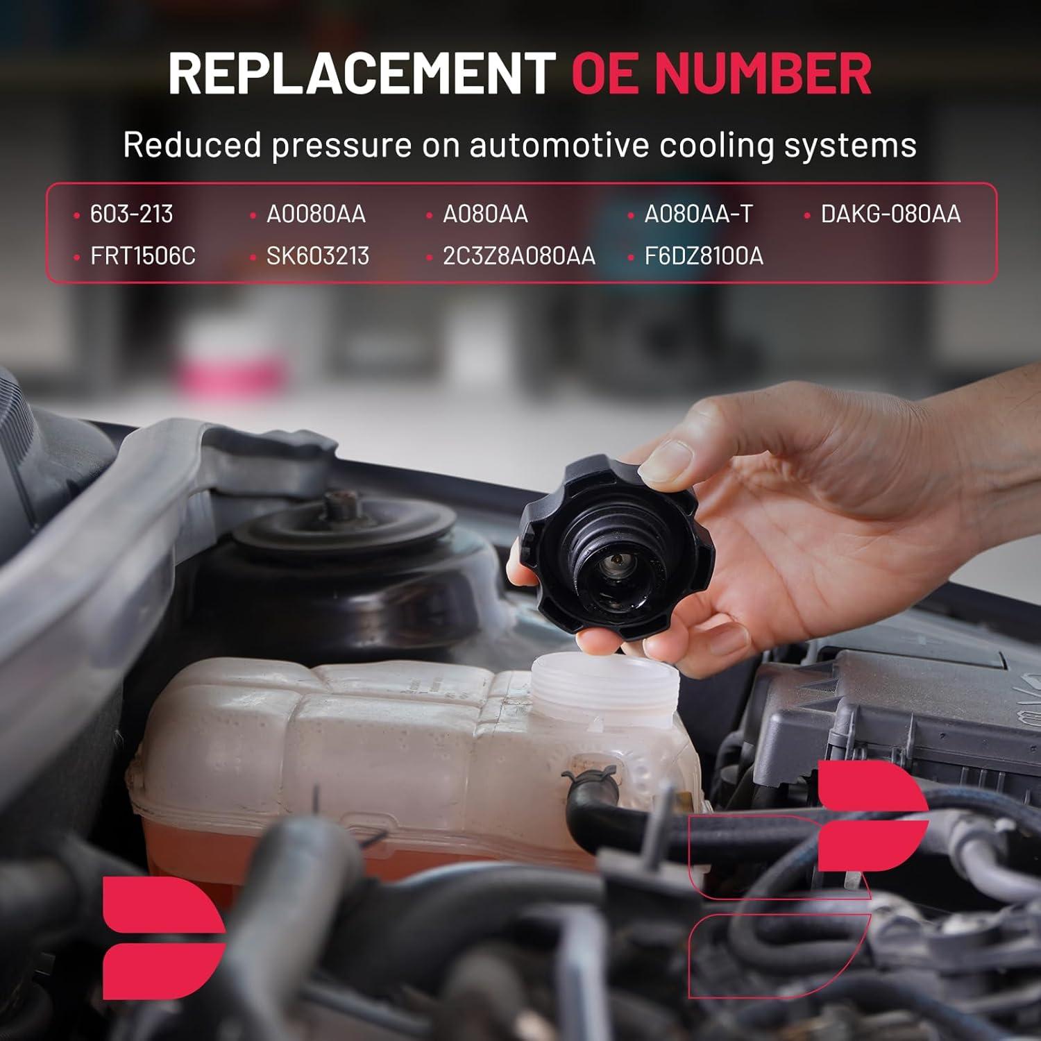 Tanque de Expansión de Refrigerante BDFHYK 603-213 para Ford