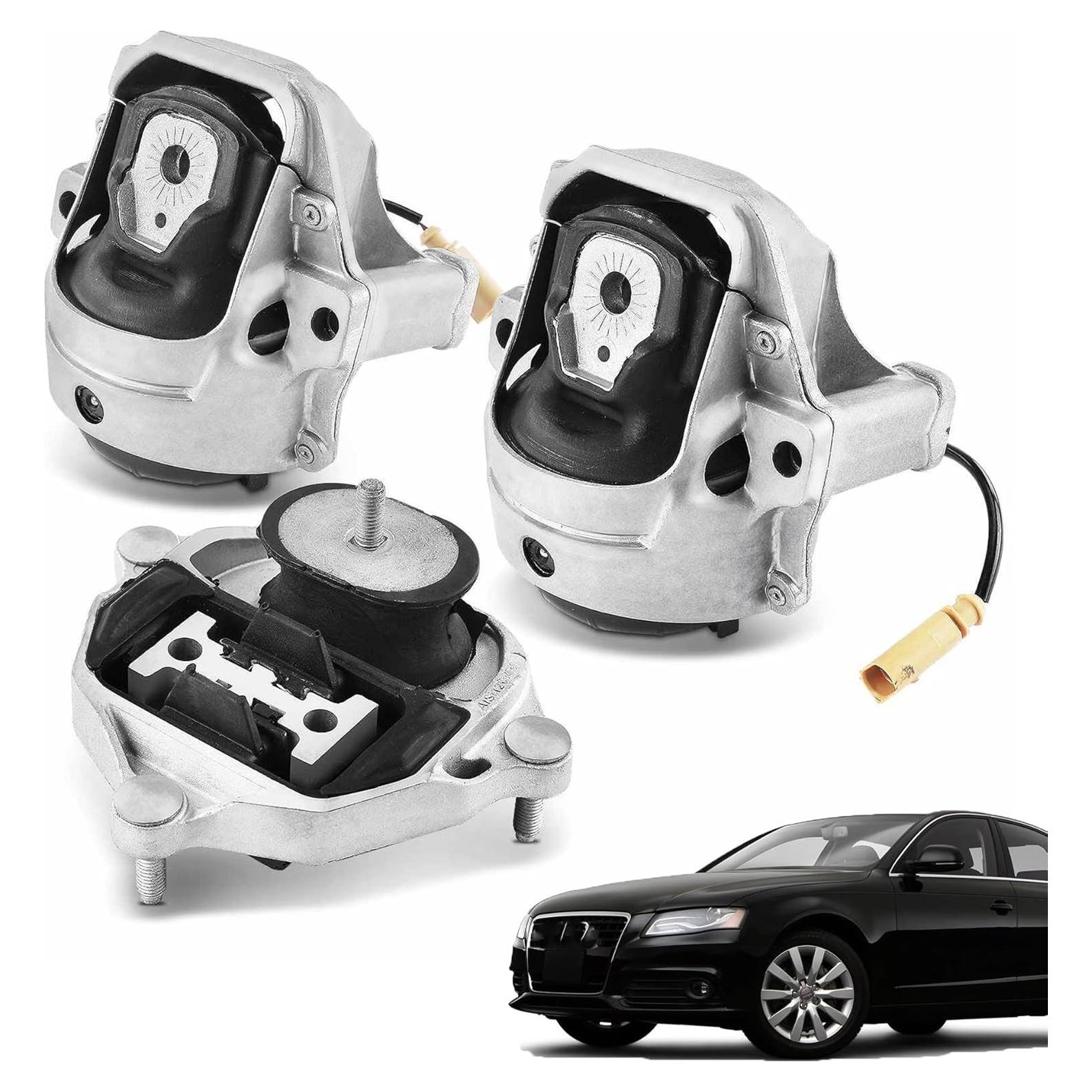 Juego de Soportes de Motor Trans 3PCS AUTOZOOM para Audi