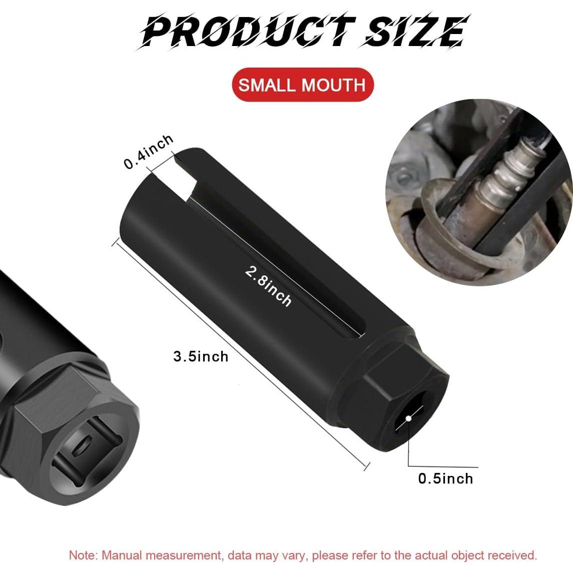 Socket de Sensor de Oxígeno Gasedin 22mm 1/2" Drive 6 Puntos