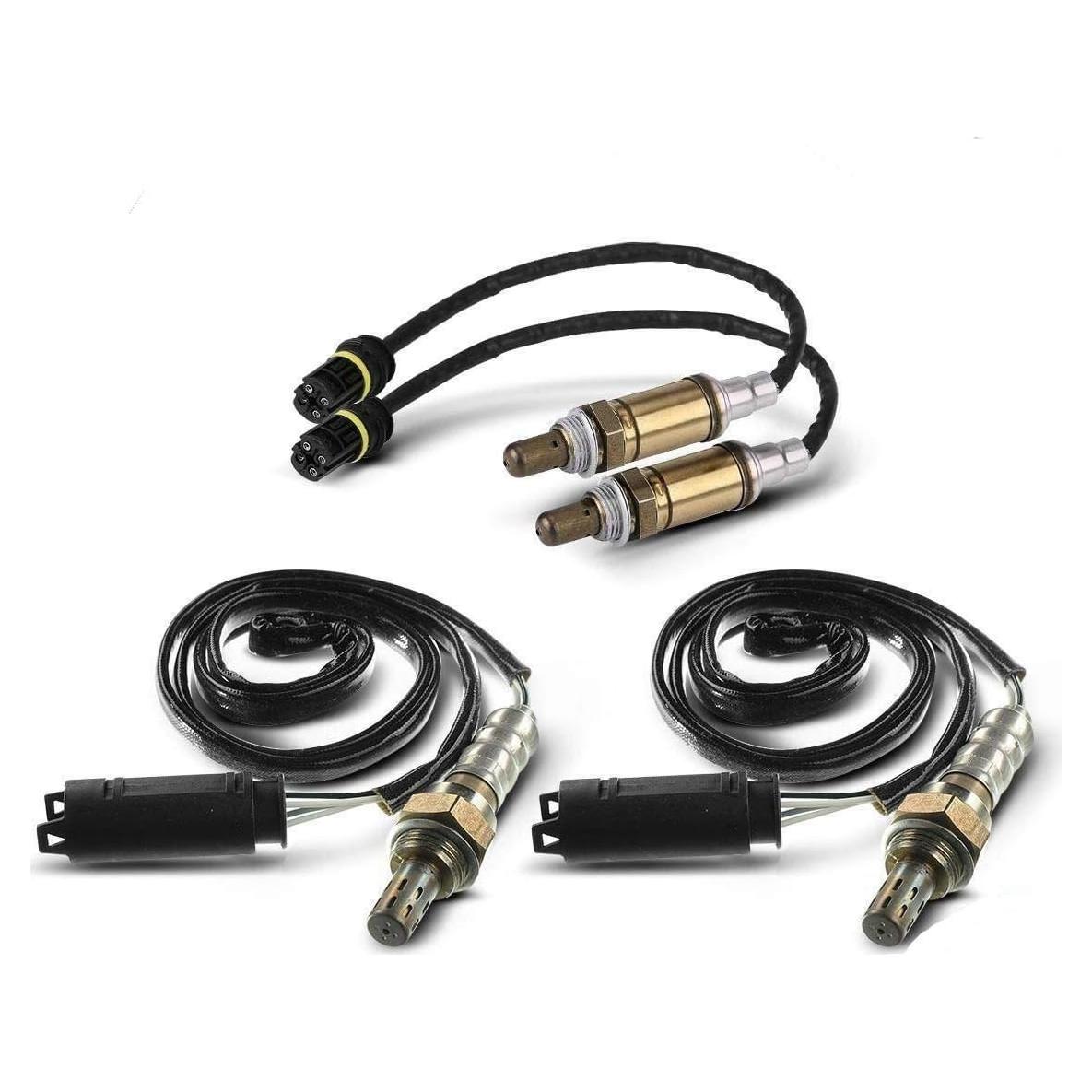 Sensores de Oxígeno YHTAUTO para BMW X3 X5 Z3 Z4 4 Piezas