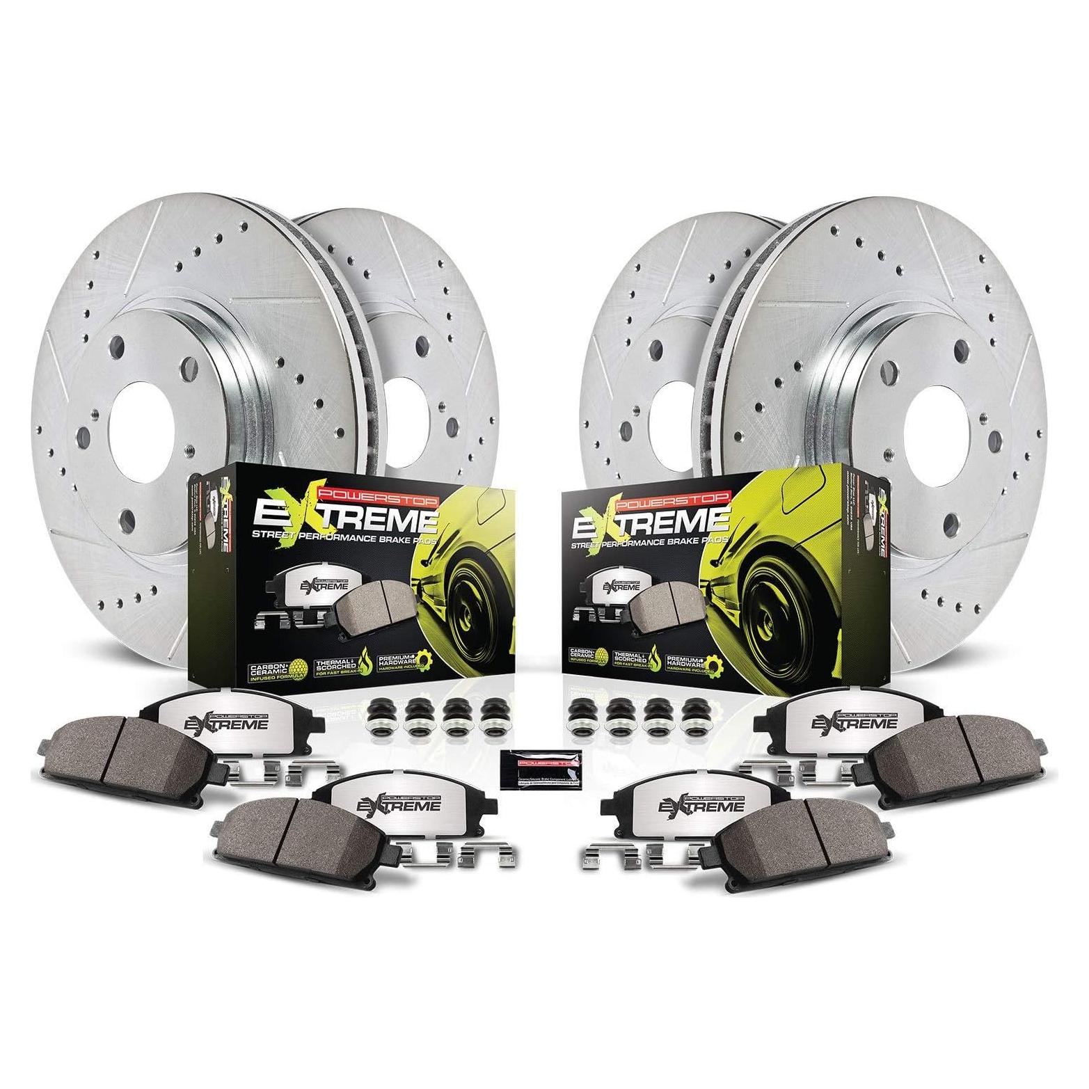 Kit de Freno Power Stop Z26 con Discos Perforados Subaru