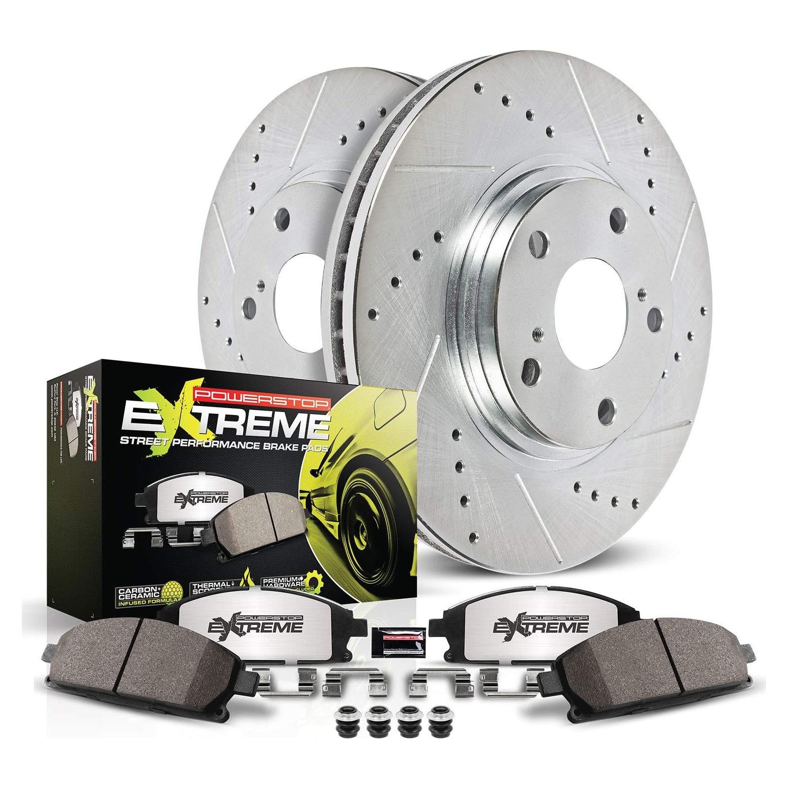 Kit de Frenos Power Stop Z26 Delanteros con Discos Perforados