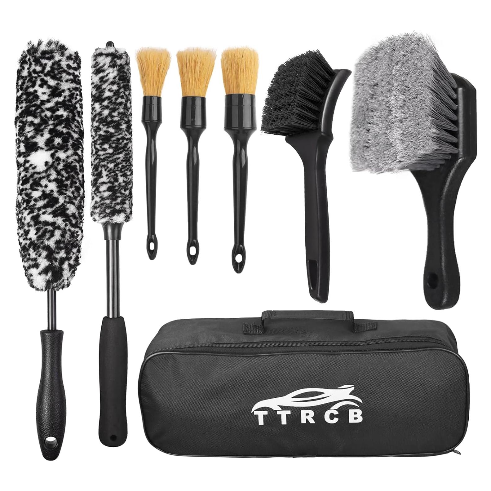 Kit de Cepillos para Ruedas TTRCB CWB-8 - 8 Piezas