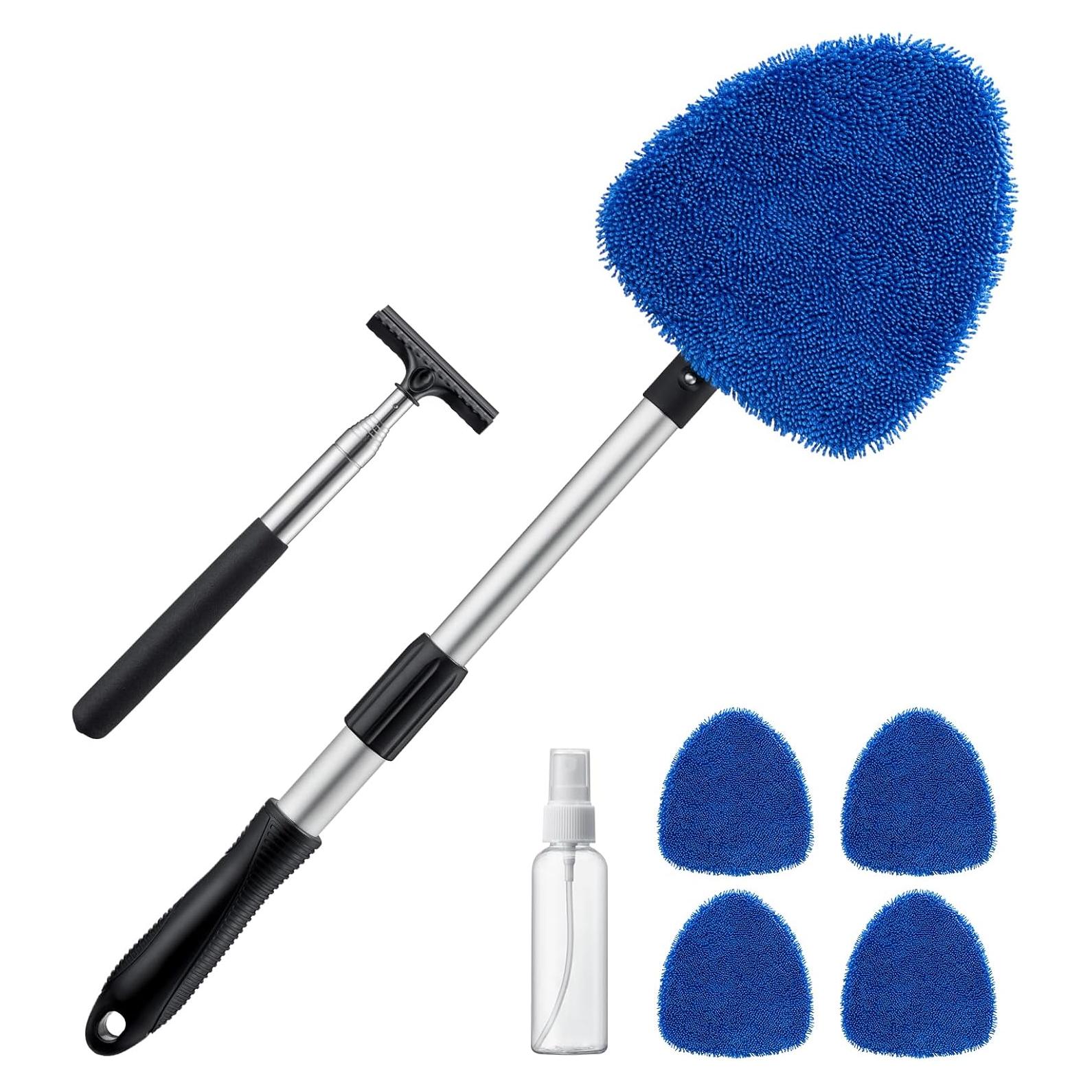 Limpiaparabrisas Extensible AstroAI 99 cm con Paños Microfibra