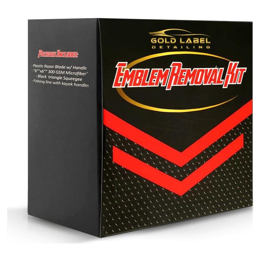 Kit de Remoción de Emblemas Gold Label - Básico con Toalla