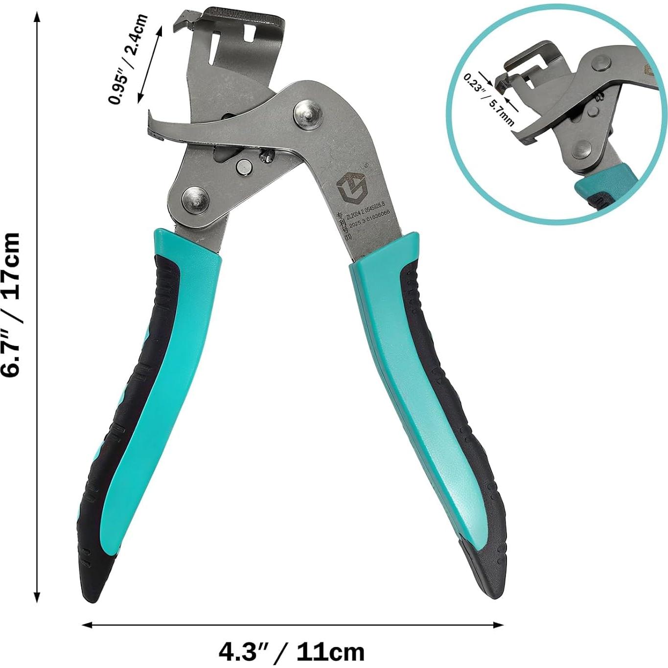 Pinzas para Clips de Coche AKUTUBO AKU-003, Acero Aleado
