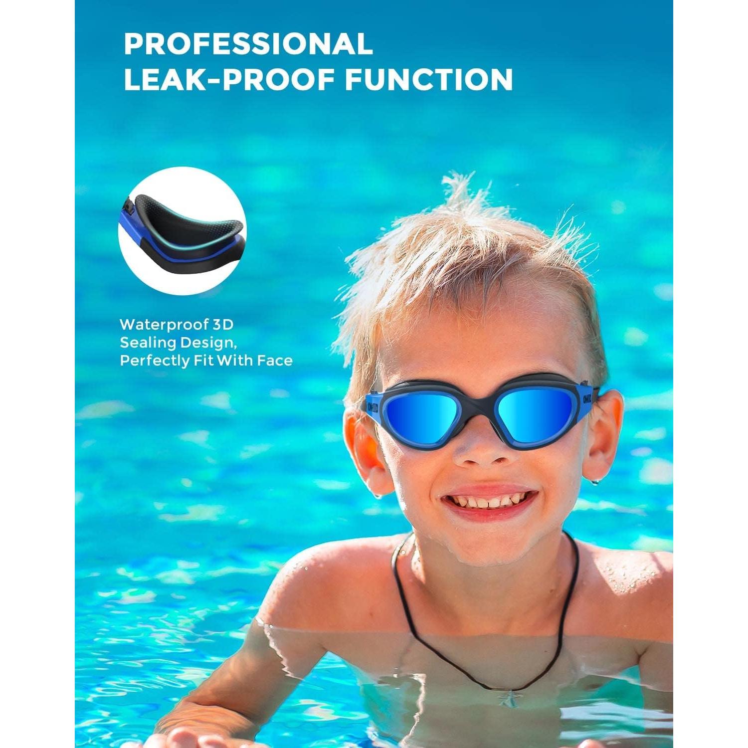 Gafas de natación OMID P2mini para niños, polarizadas