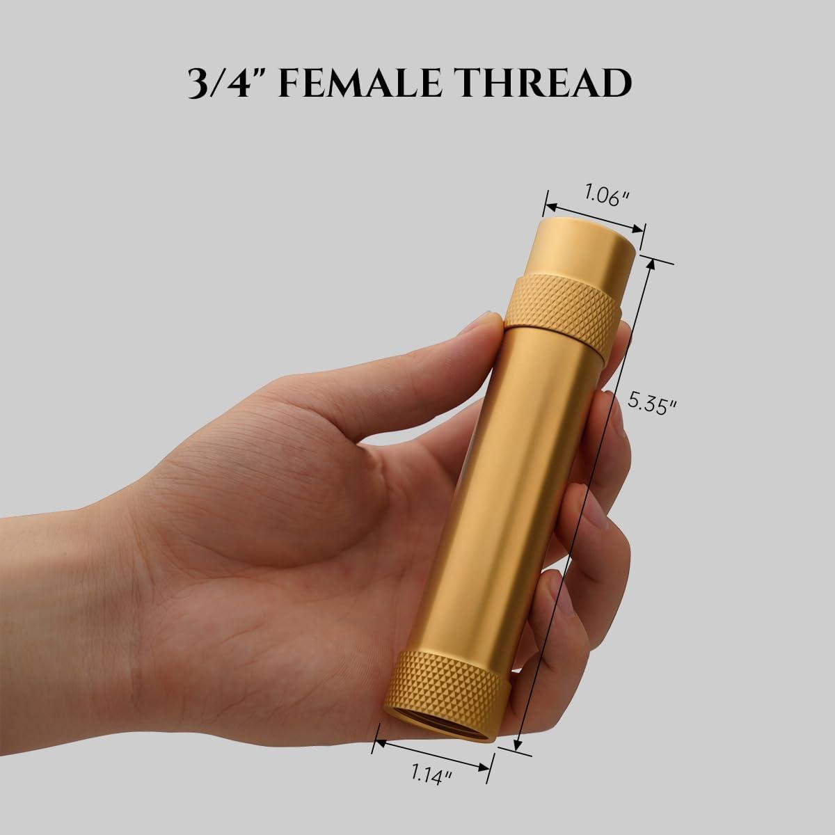 Boquilla de Manguera Ajustable LANGARA de Latón Alta Presión