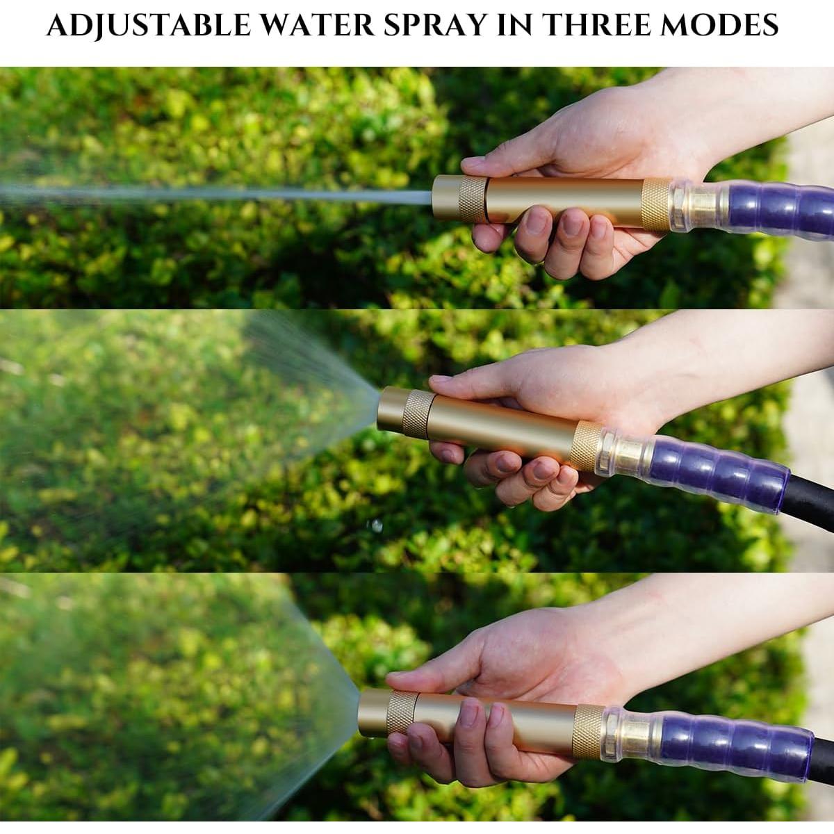 Boquilla de Manguera Ajustable LANGARA de Latón Alta Presión