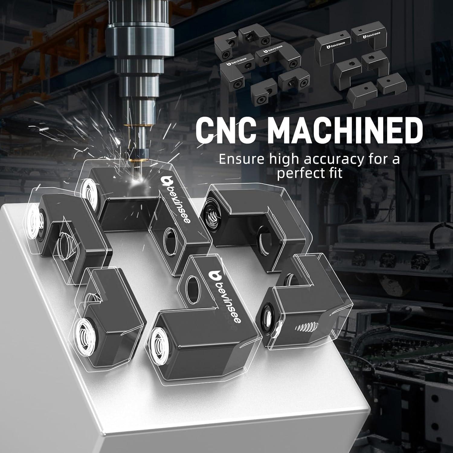 Kit de Extensión de Alerón Bevinsee Rojo para Ford Fiesta ST 2014-2019