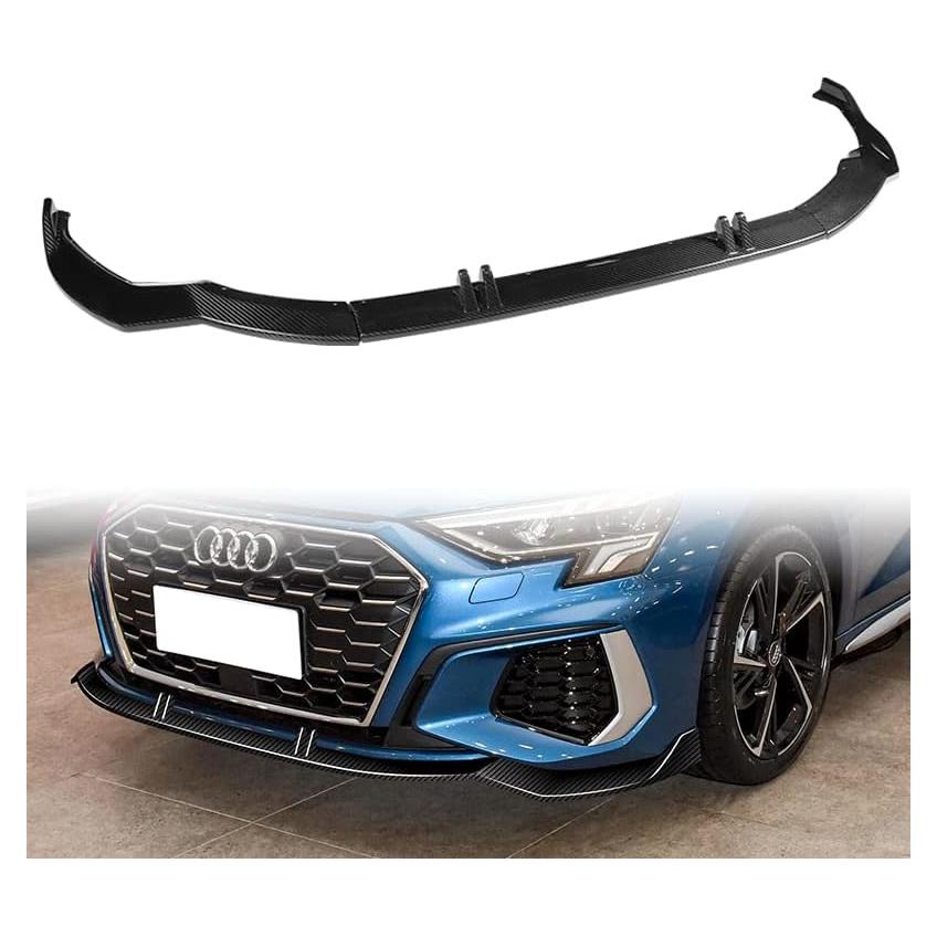 Labio de Parachoques Frontal Q1-TECH para Audi S3 2022-2023