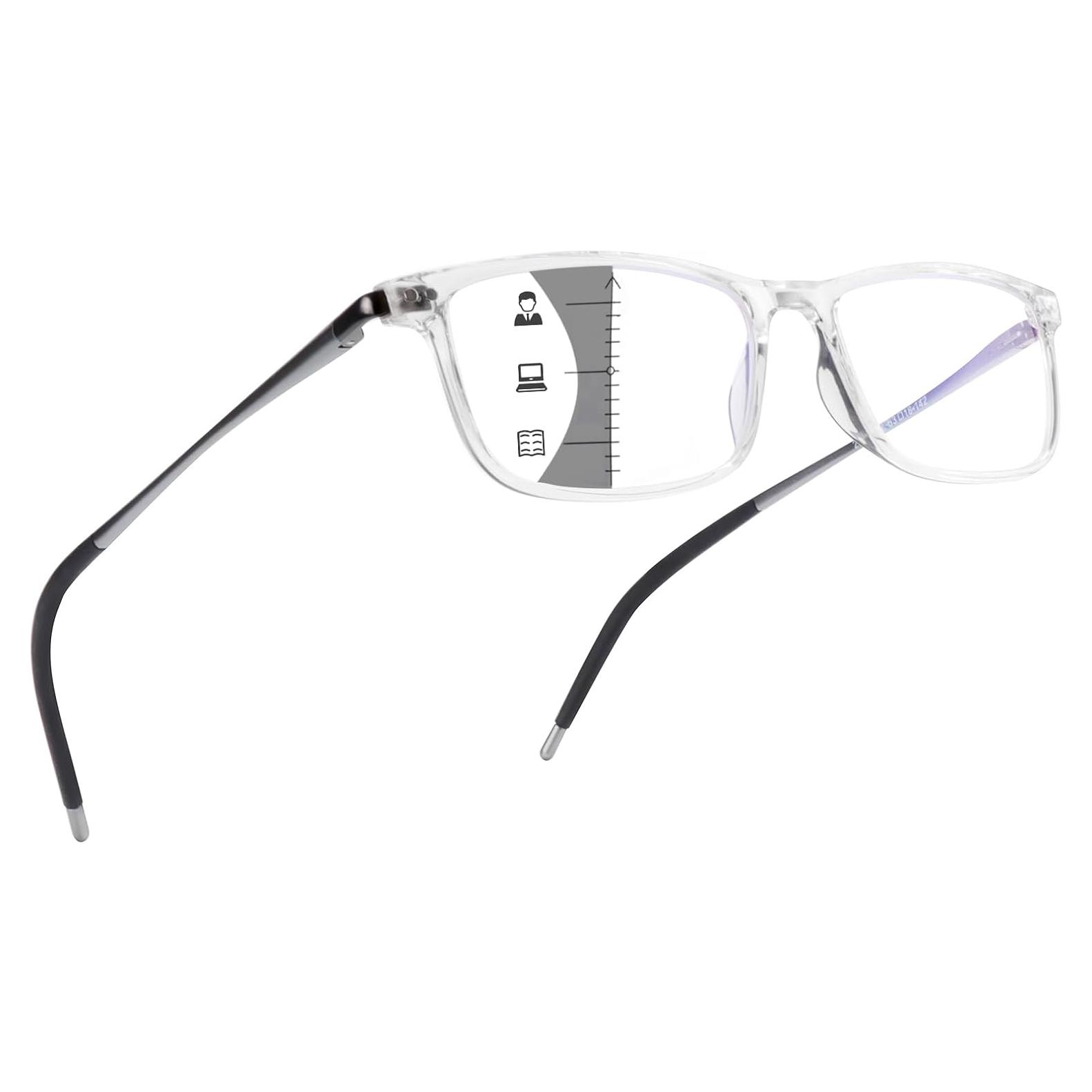 Gafas de Lectura Progresivas SKYOAK +2.5 Luz Azul Hombres