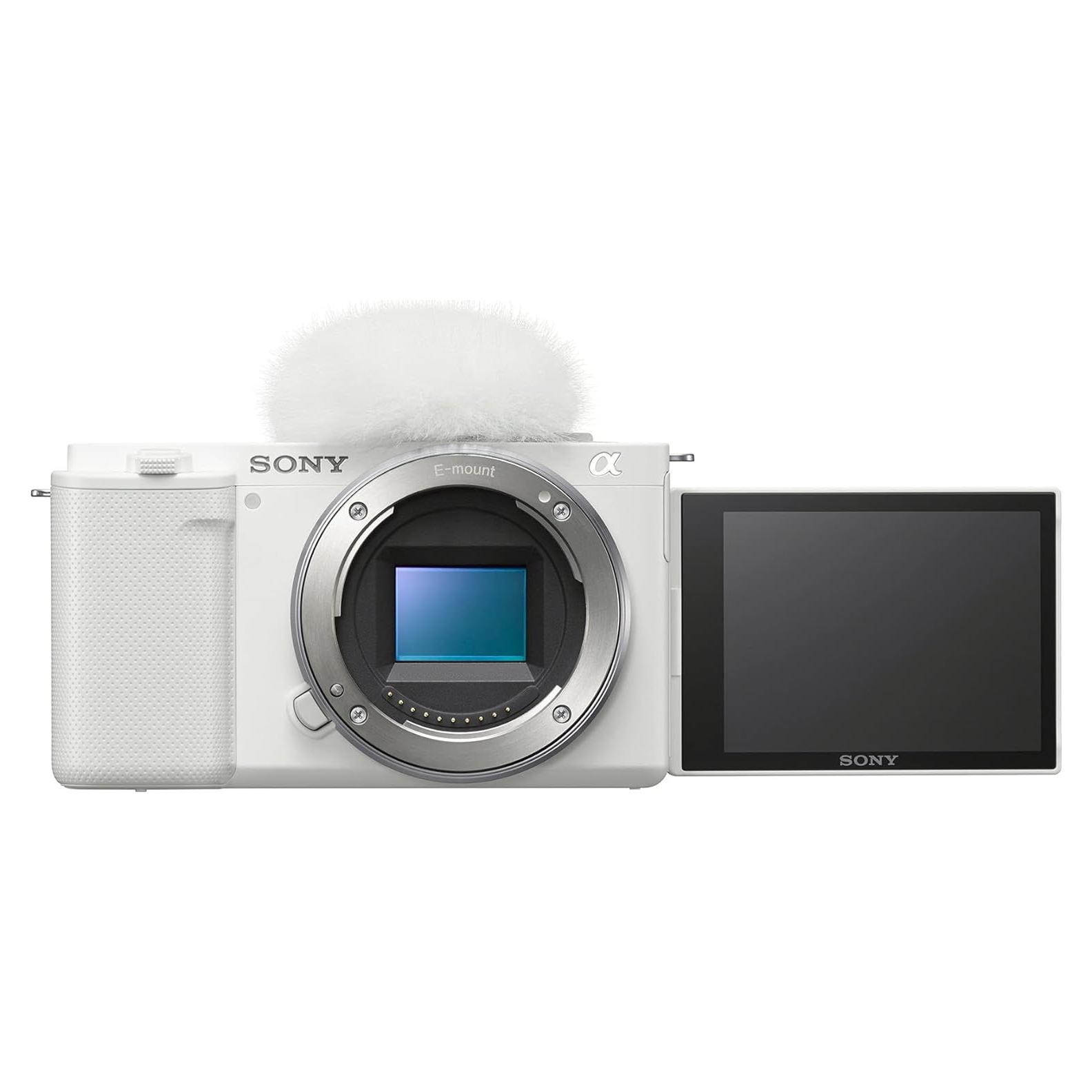 Cámara Sony Alpha ZV-E10 APS-C Vlogging Blanca