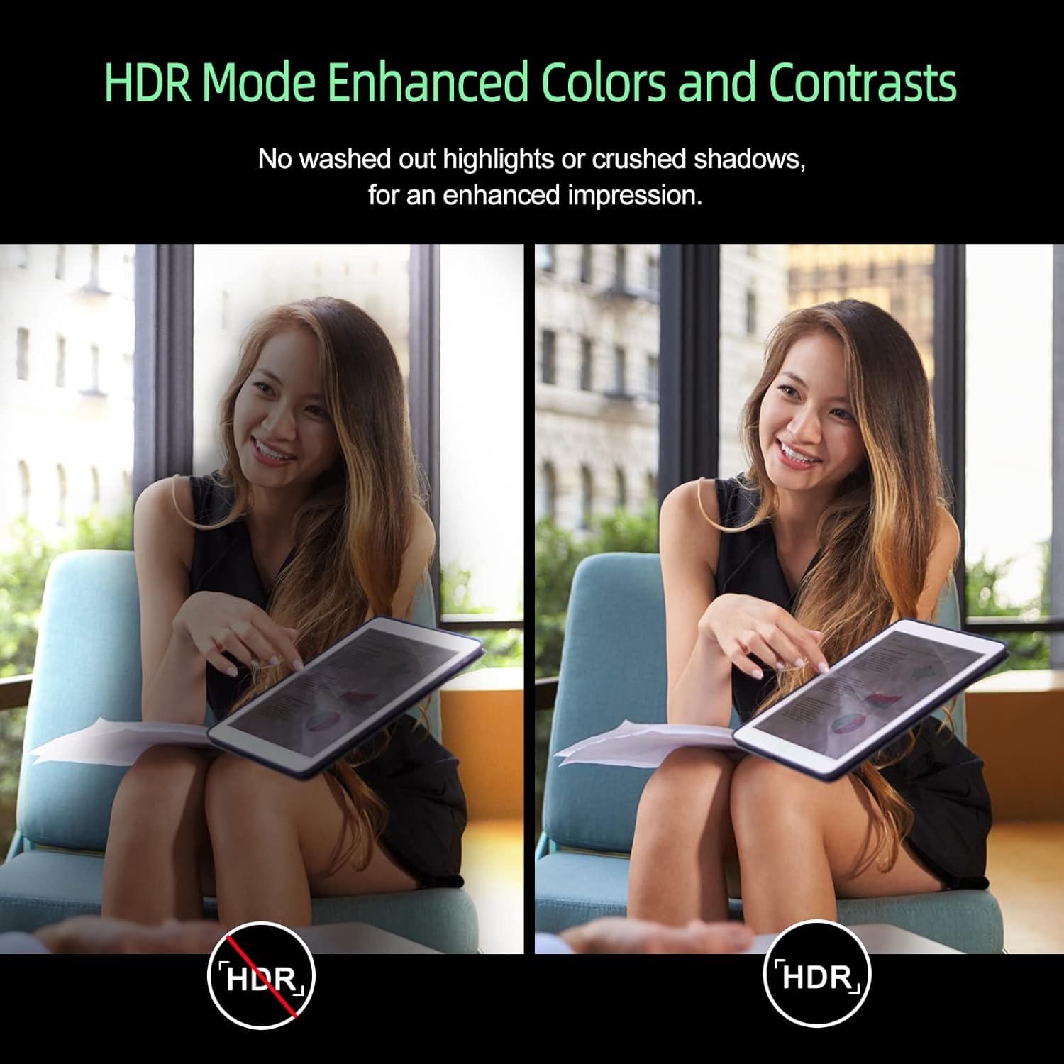 Cámara Web Angetube 967Pro 1080p con Luz Anular y Micrófono