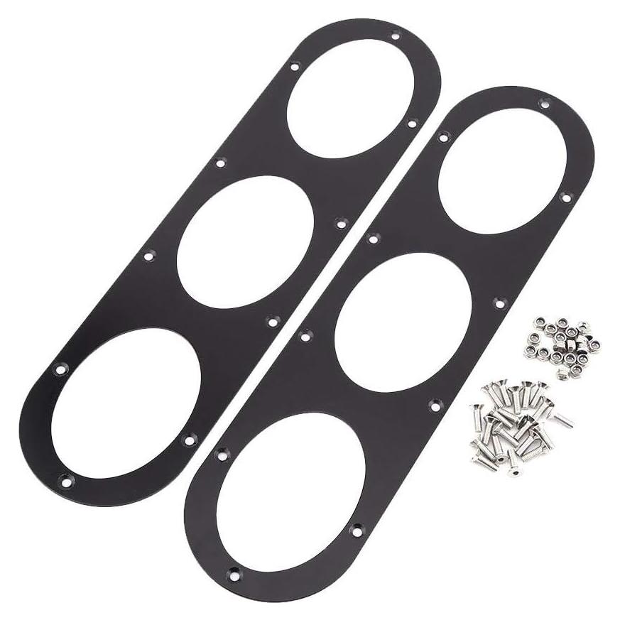 Paneles de Difusor Trasero Universal Senyar 39x10 cm Aluminio