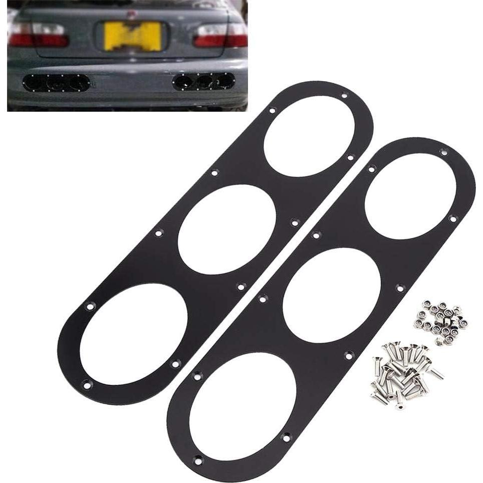 Paneles de Difusor Trasero Universal Senyar 39x10 cm Aluminio