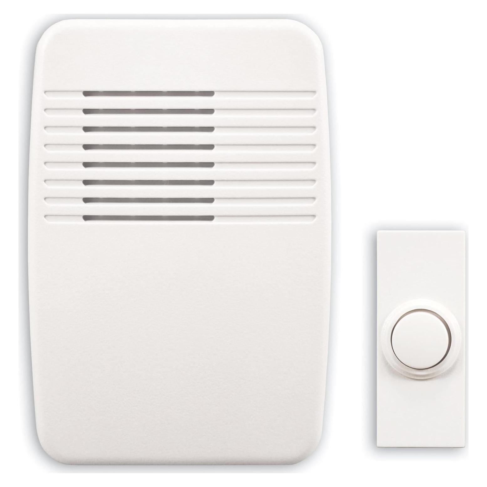 Timbre Inalámbrico Heath Zenith SL-7366-02 Blanco