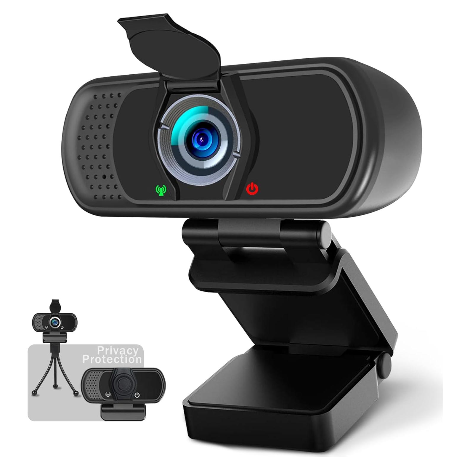 Webcam 1080p Hrayzan con Micrófono y Trípode