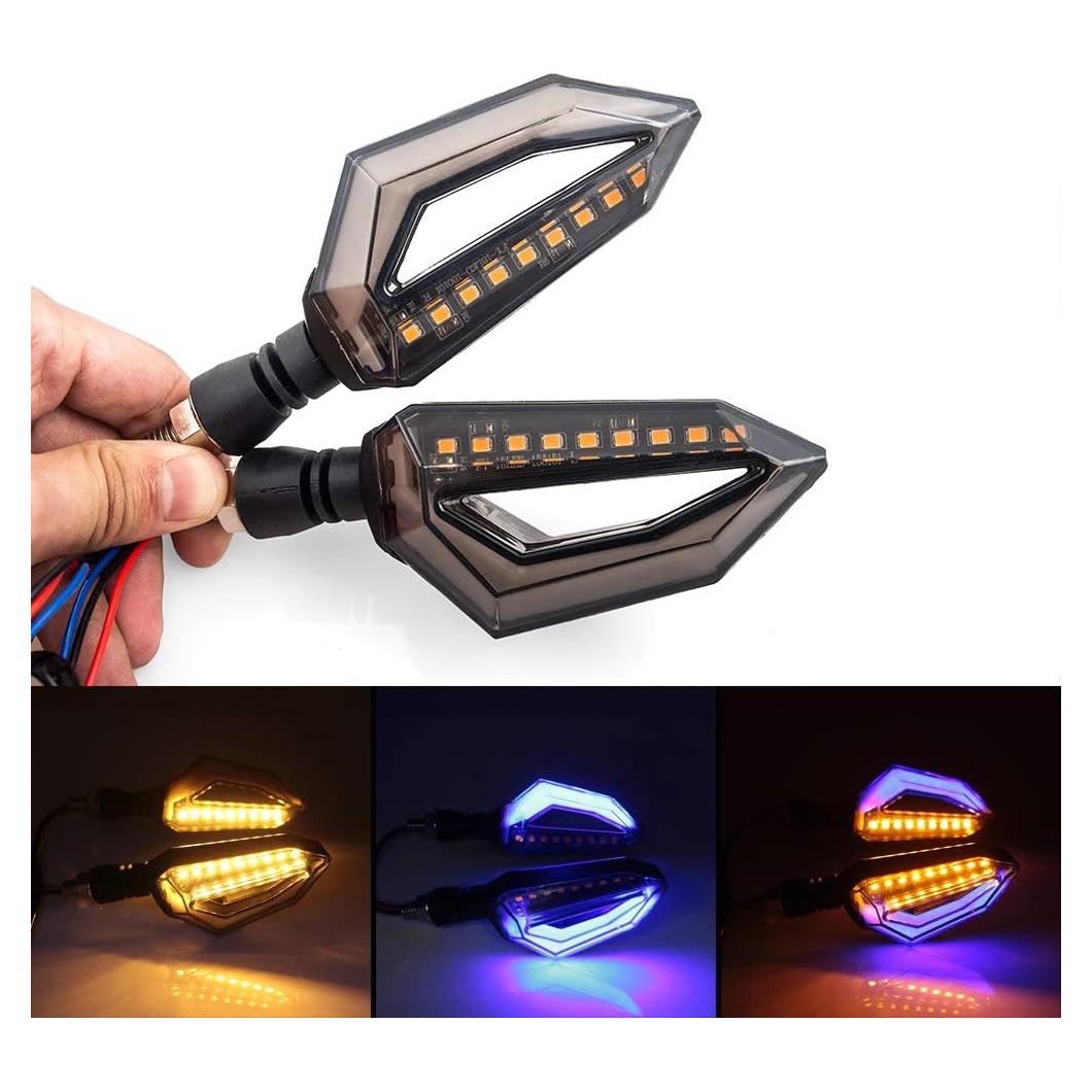 Luces de Señal de Giro LED evomosa 10mm 12V 2 PCS