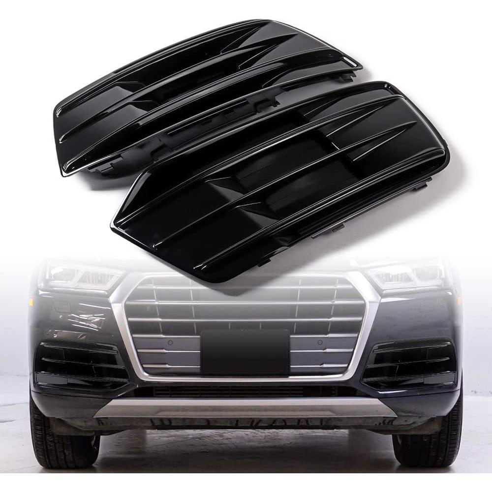 Parrilla del Parachoques Frontal Audi Q5 2018-2020 Negra Brillante