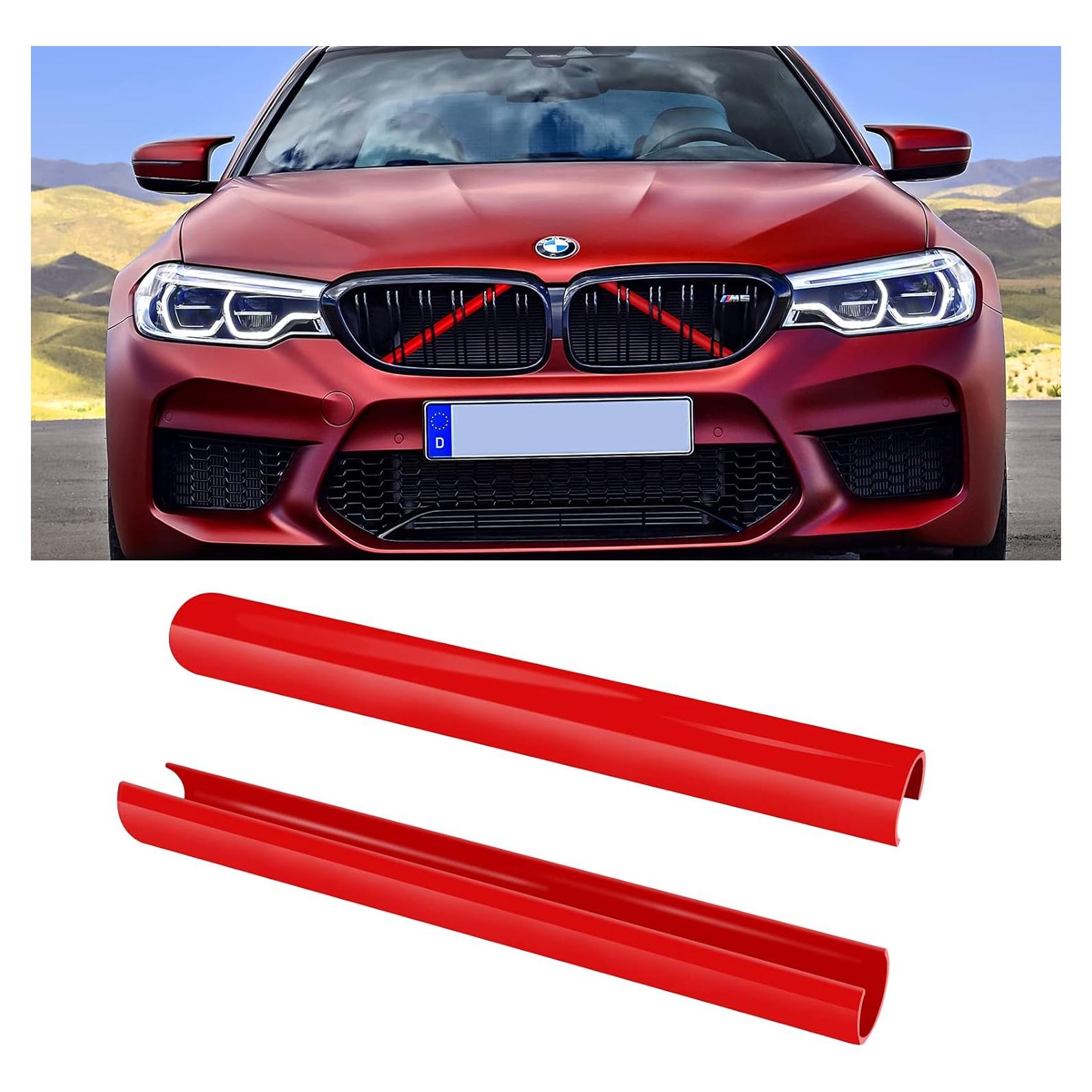 Cubiertas V Brace Jaronx para Parrilla BMW Rojo F30 G30