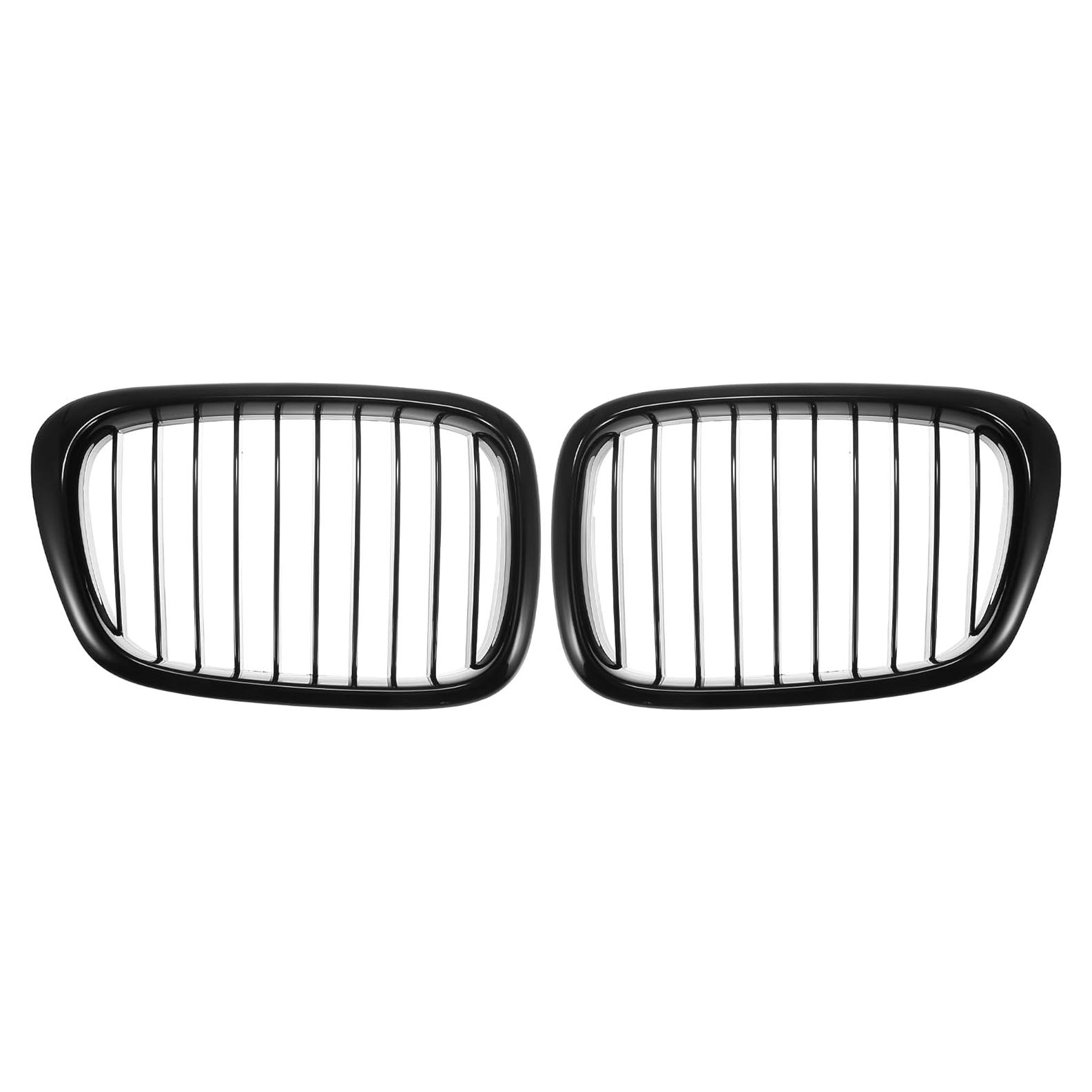 Rejilla Frontal Brillante Negra uxcell para BMW E39 528i 540i