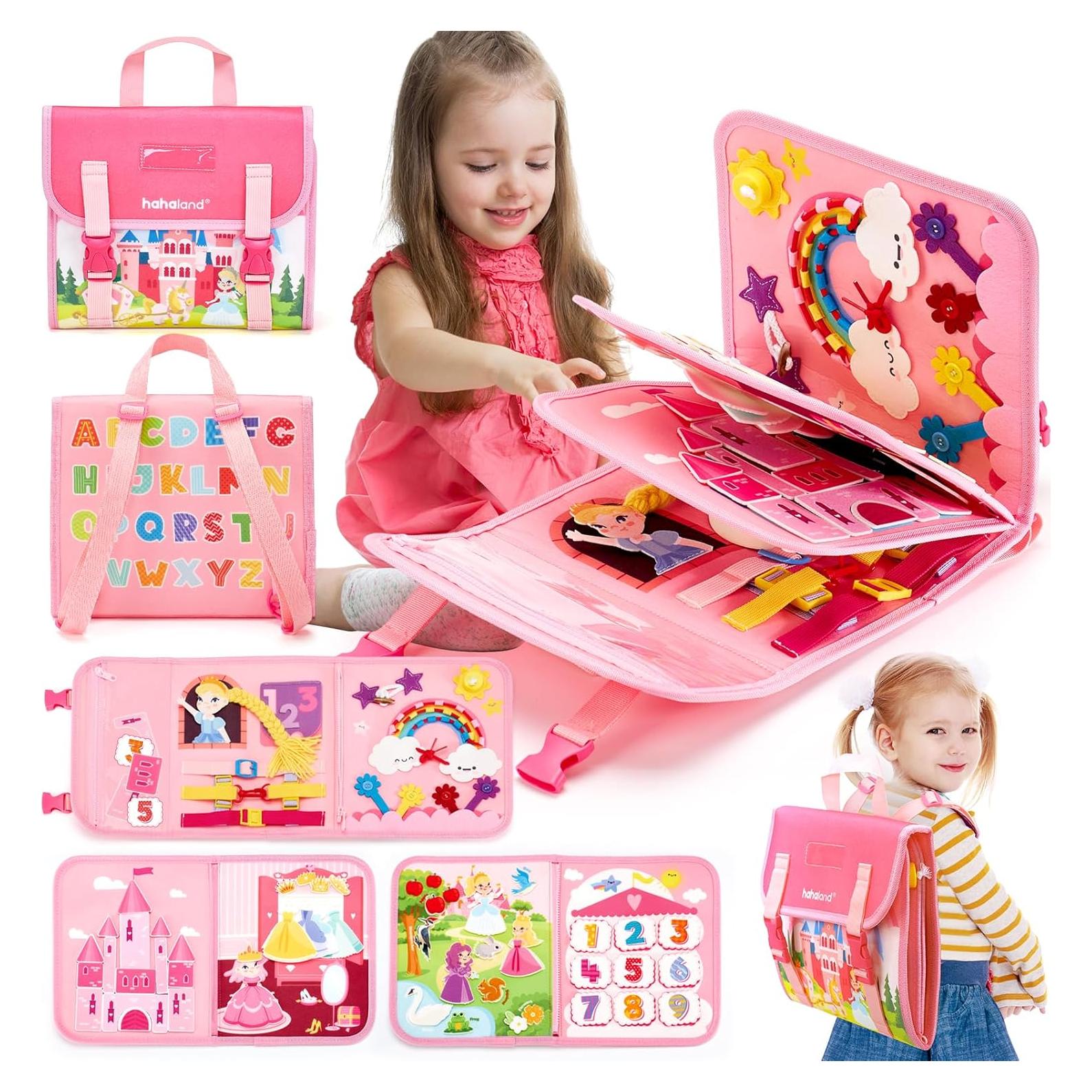 Juguete Montessori Hahaland 17 en 1 para Niños 1-4 Años