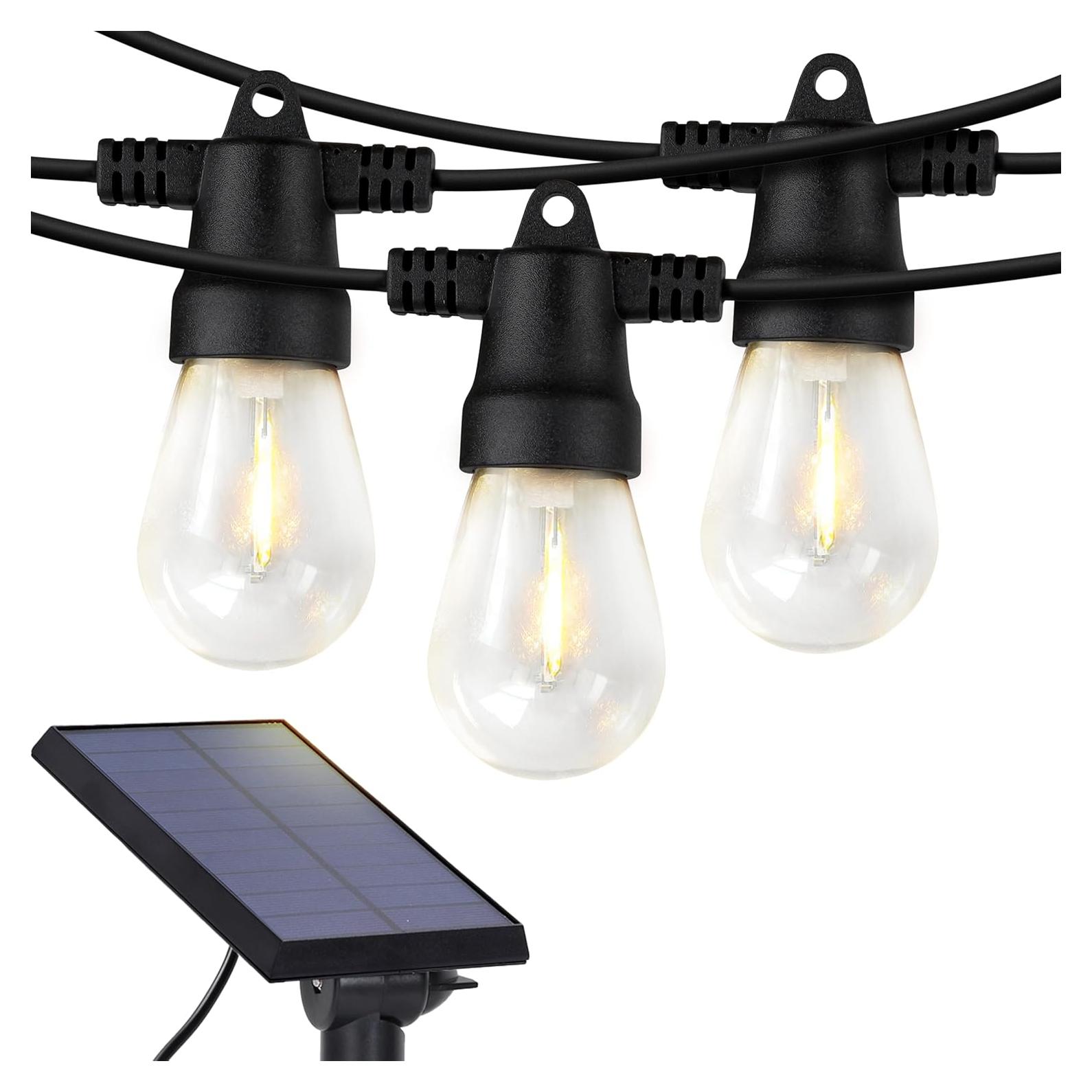 Luces de Cadena Solares Brightech 8,23 m 12 Bombillas LED