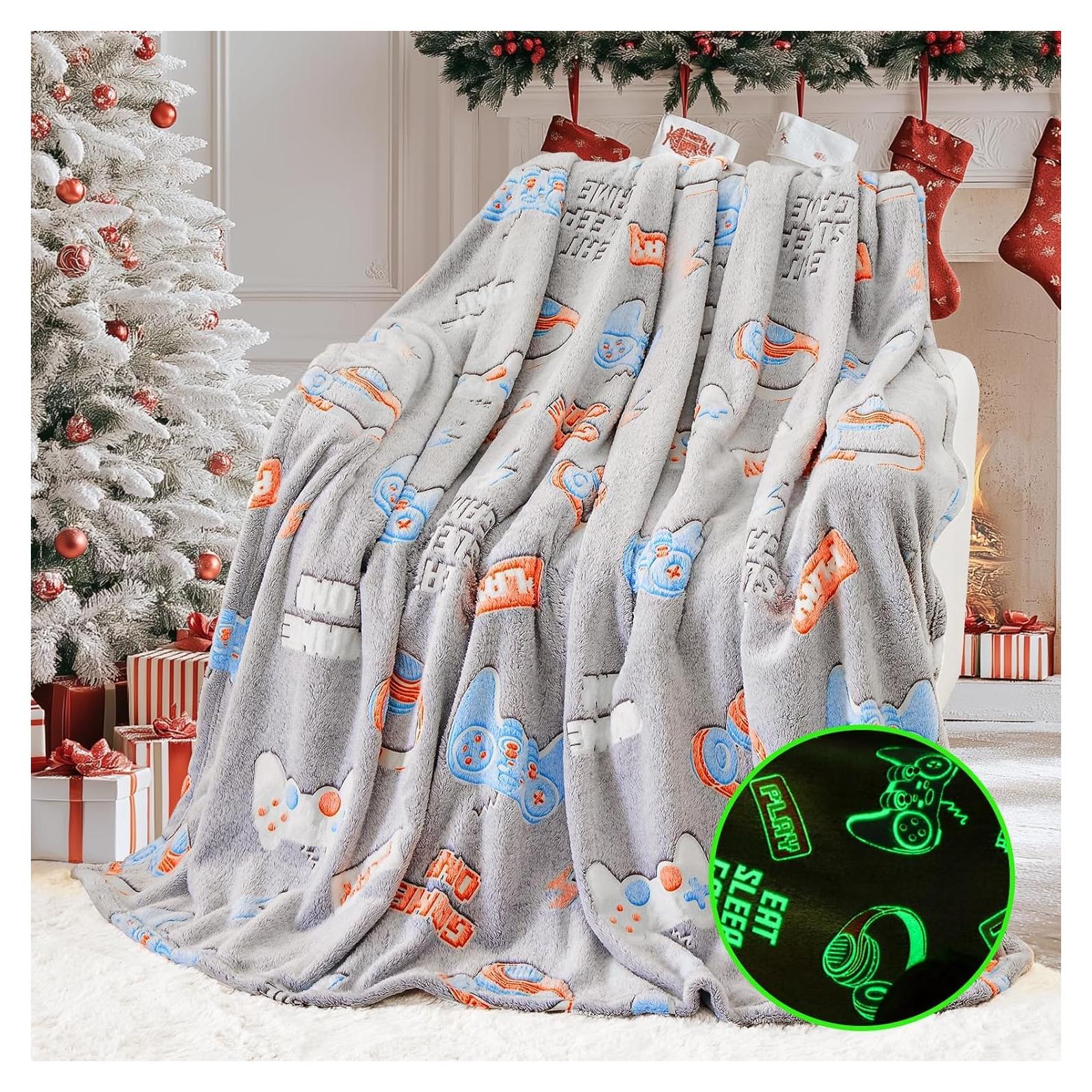 Manta Brillante Inhand 76x102 cm Videojuegos Gris