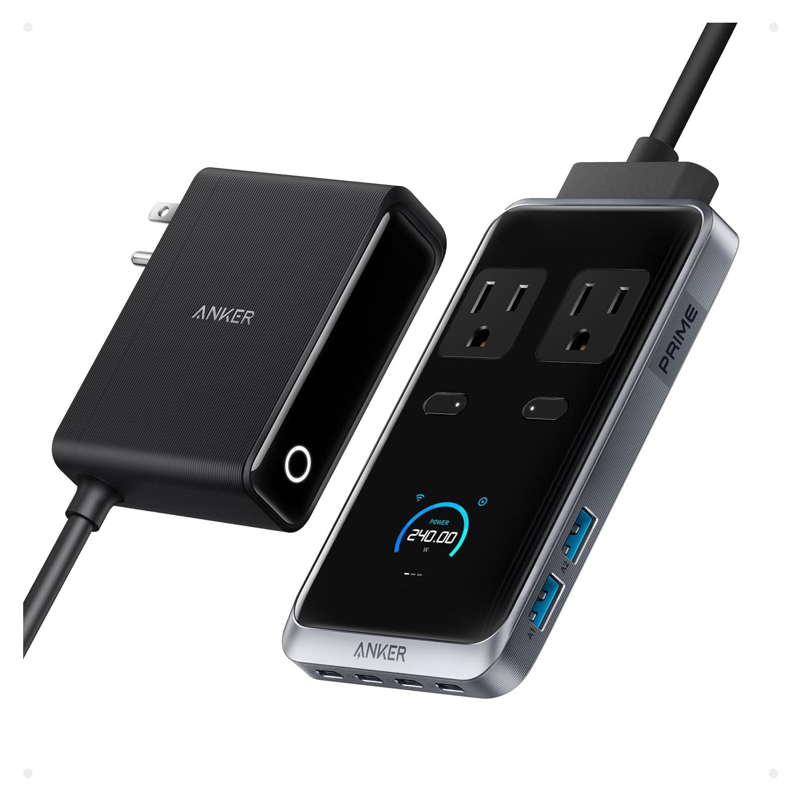 Estación de Carga Anker Prime 240W 8-en-1 USB C y A
