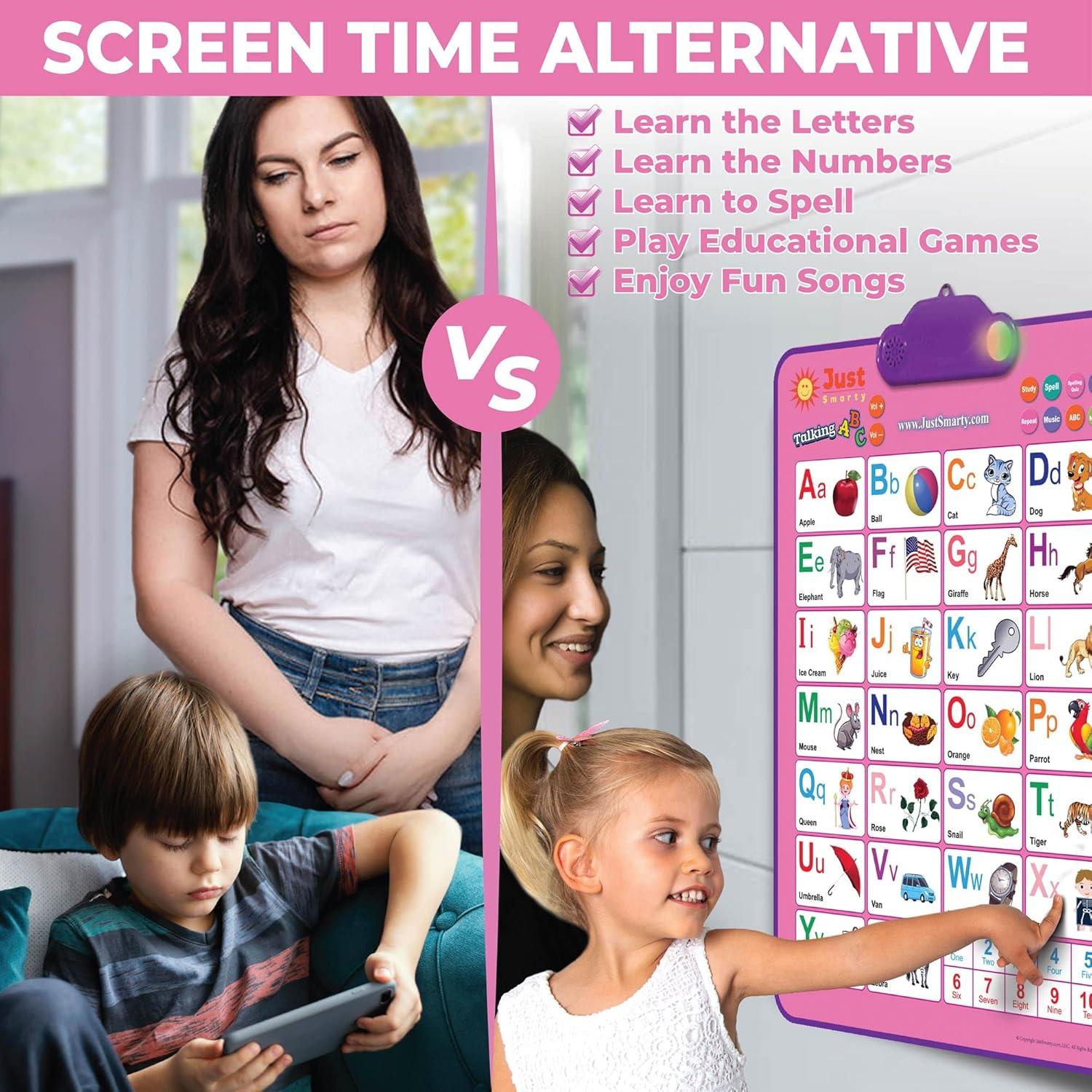 Póster Interactivo Just Smarty ABCs y 123s Musical 59x42cm