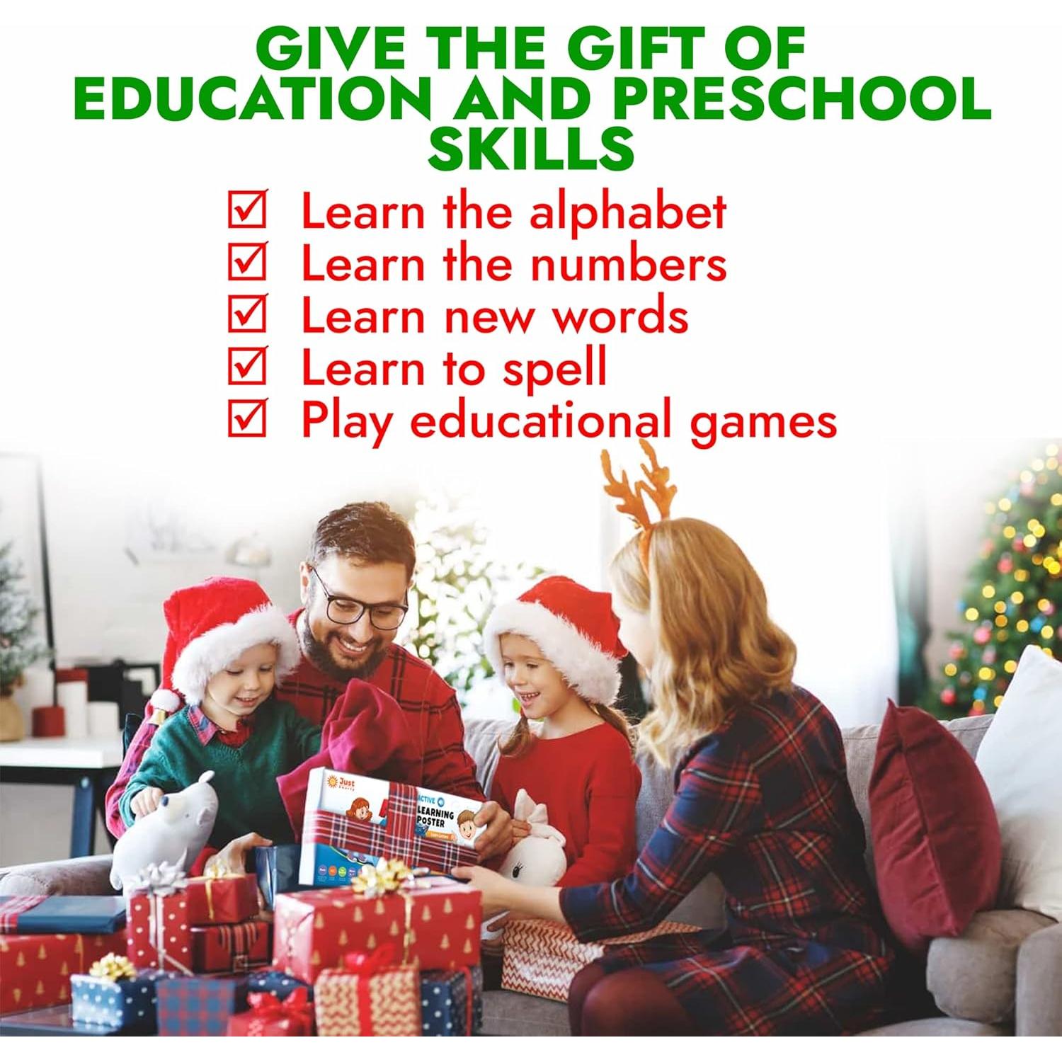 Póster Interactivo Just Smarty ABCs y 123s Musical 61x46cm