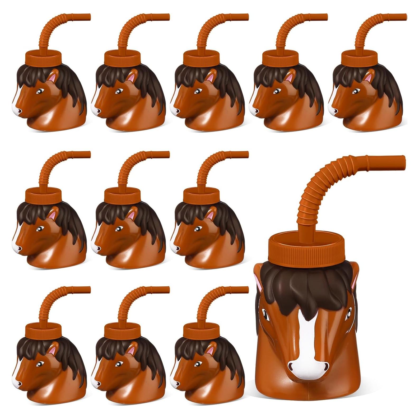 Tazas de Animales de Granja Roshtia 12 Piezas 325 ml