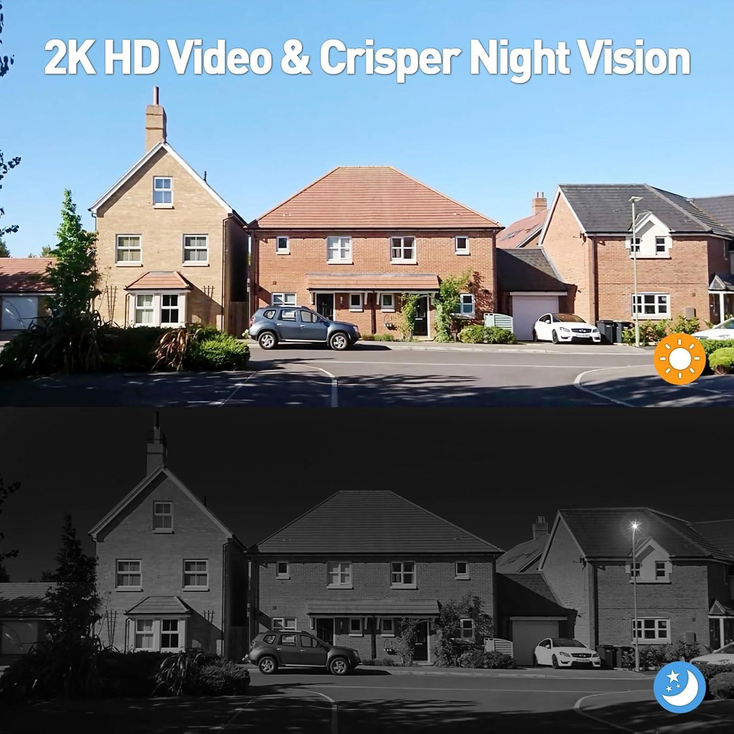 Cámara de Timbre XTU J10 2K Inalámbrica con Audio Bidireccional