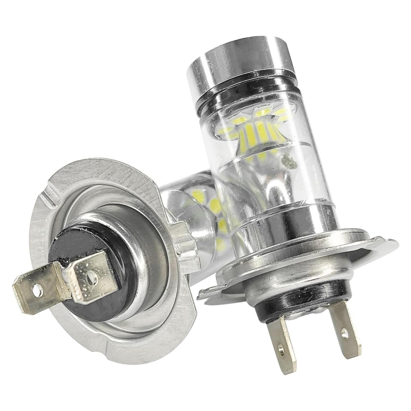 2 Bombillas H7 LED SamWinGear 100W Luz Baja 12V Blanca