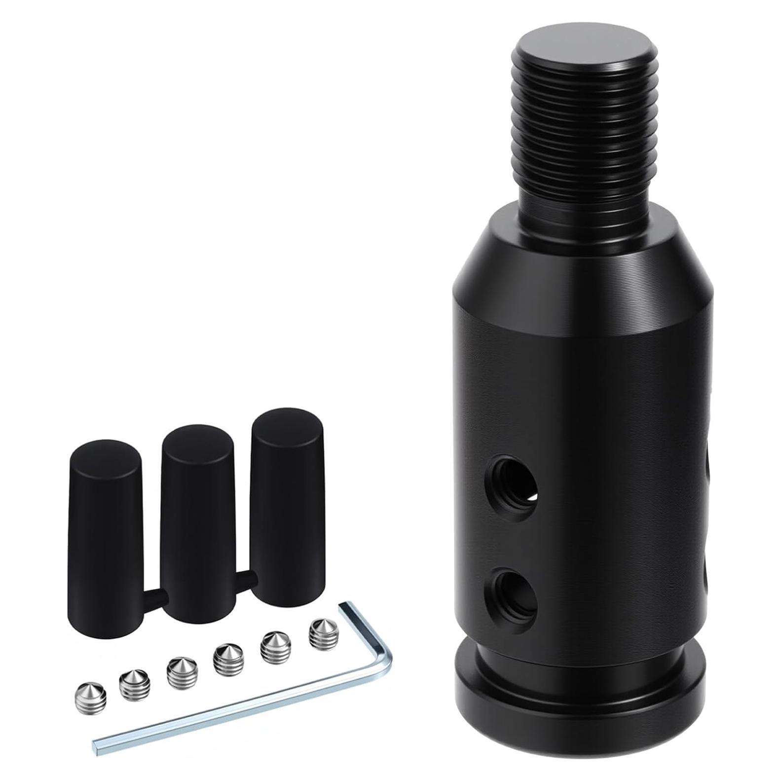 Adaptador de Pomo de Cambio Universal Sorcristy M12x1.25 Negro