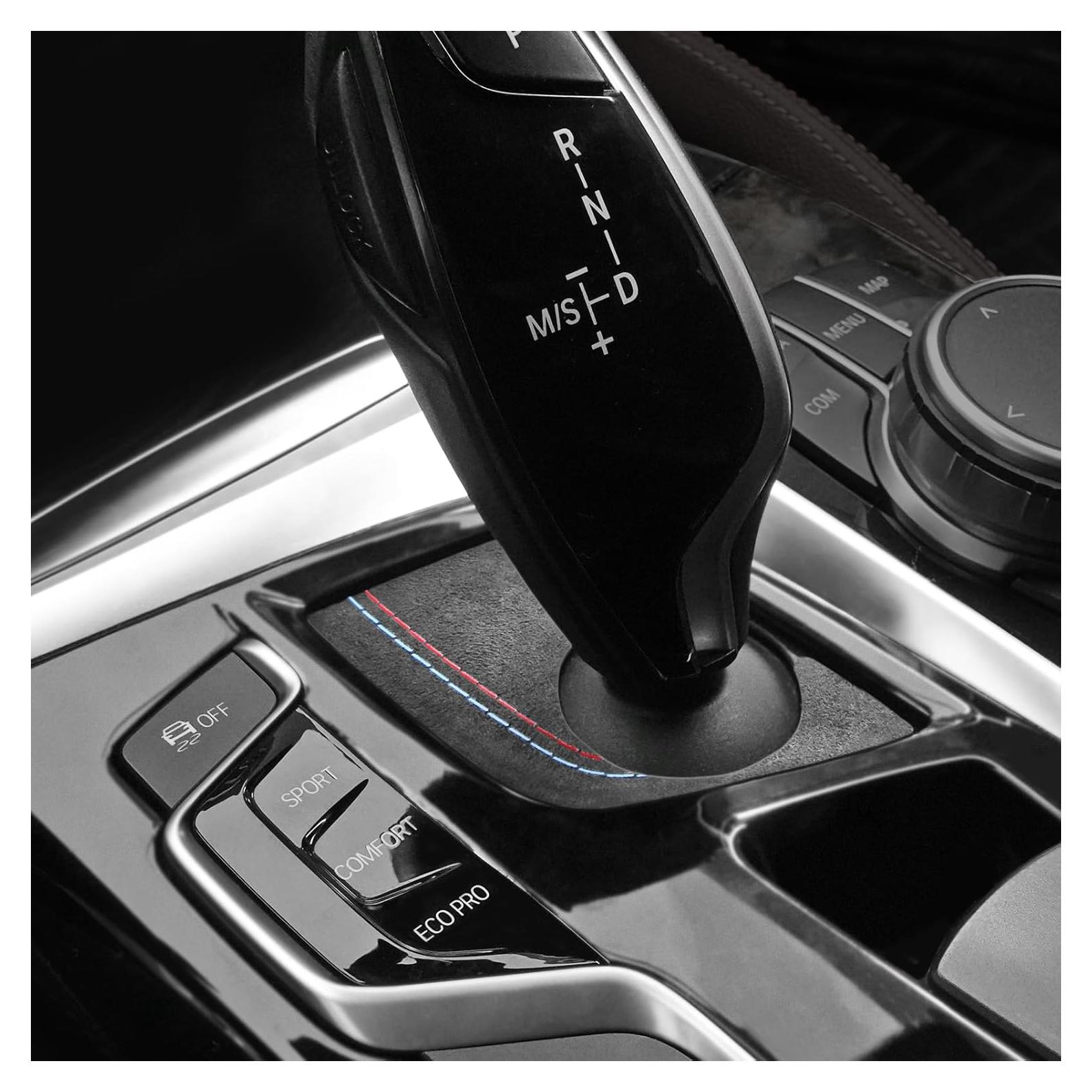 Adorno de Panel de Cambio de Marchas BMW G30 G38 Alcántara 2016-2023