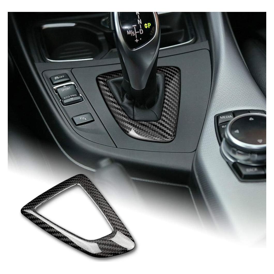 Cubierta Panel Cambio Marchas BMW F20 F21 F22 F23 F30 F34 Fibra Carbono