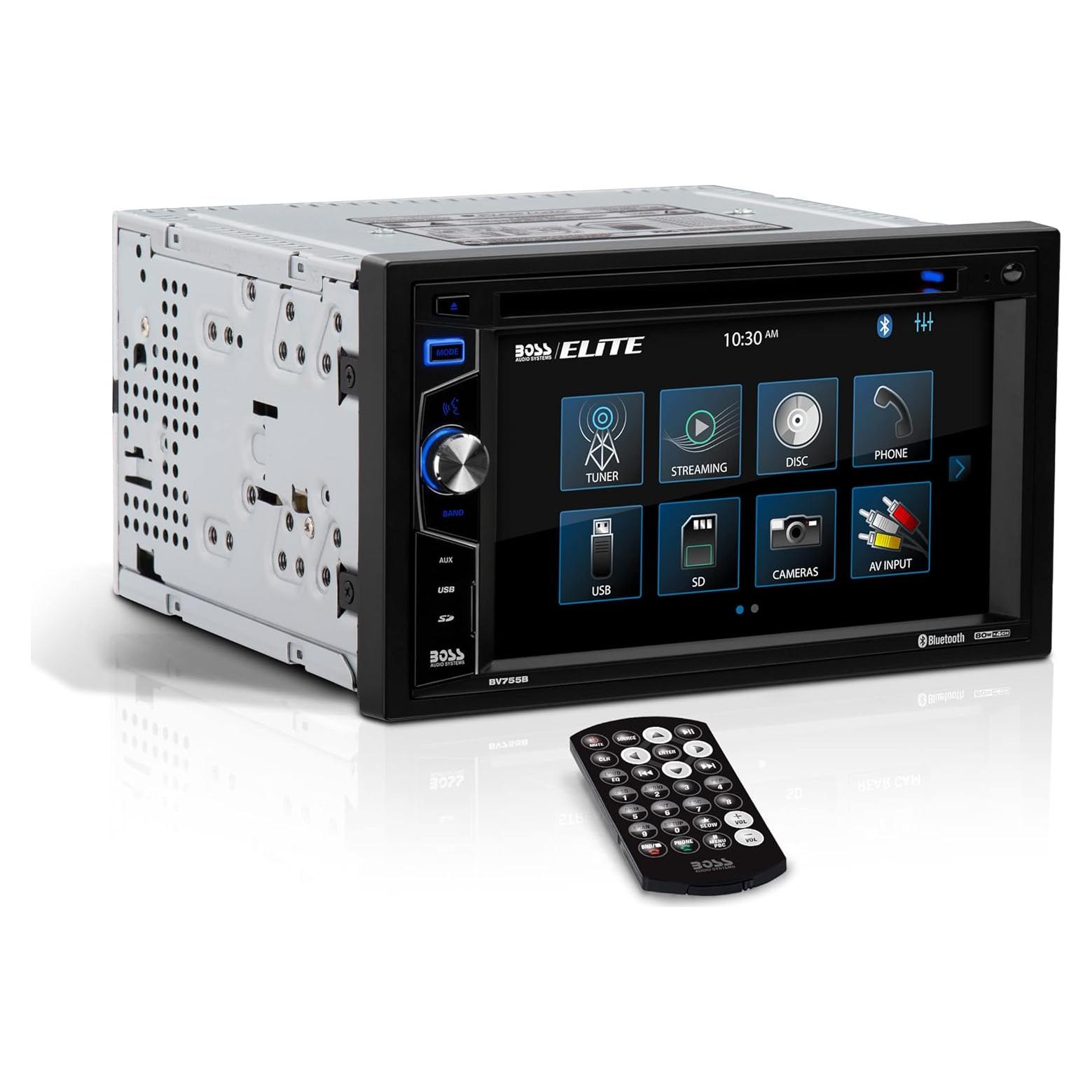 Estéreo Doble Din BOSS Audio BV755B Bluetooth 6.2" Pantalla Táctil