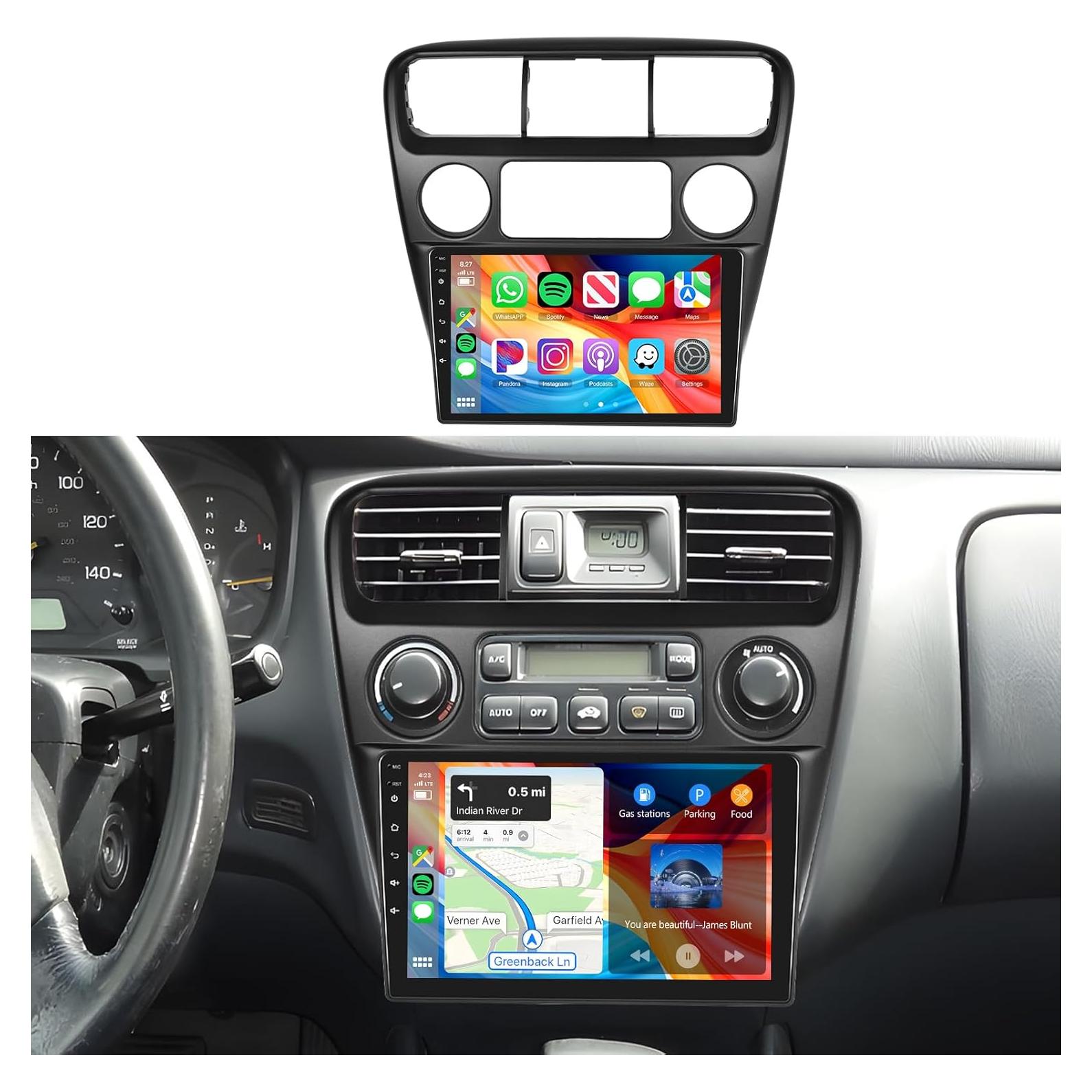 Estéreo de Coche Android 13 MAHVEC para Honda Accord 1998-2003