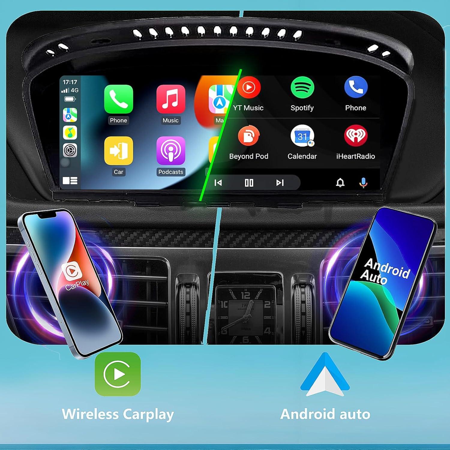 Pantalla Multimedia 8.8" Bonroad para BMW E60 E61 E63 E64 E90 E91 E92 E93 CarPlay Android Auto