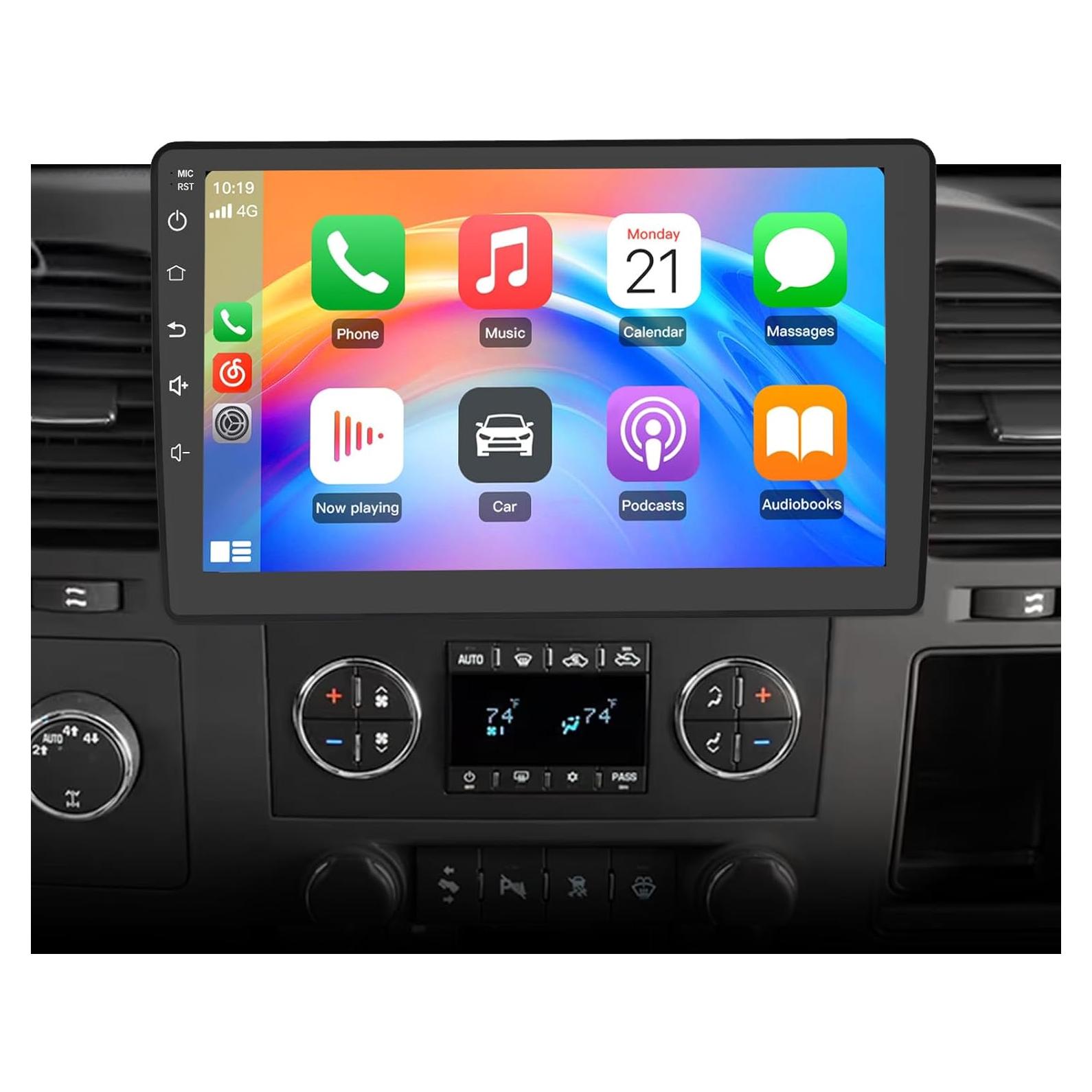 Radio Estéreo de Coche AWESAFE 10" con CarPlay y Android Auto