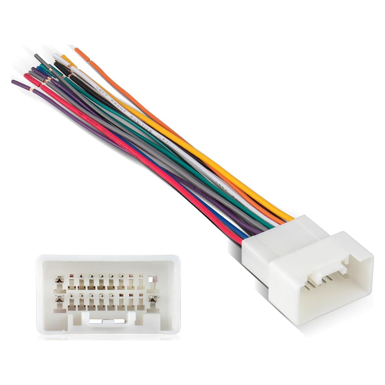 Arnés de Cableado de Radio Red Wolf para Mitsubishi 2009-2019