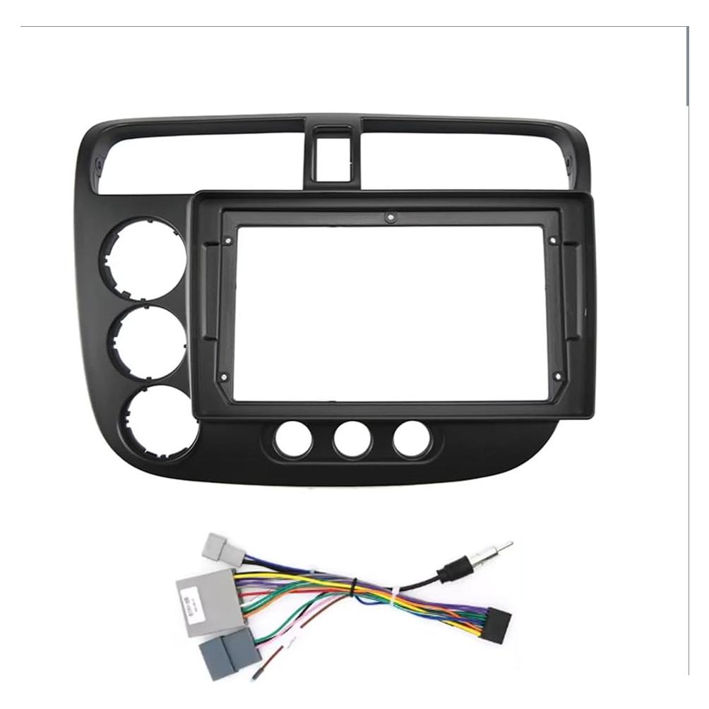 Marco de Fascia Doble DIN 9" Honda Civic 2001-2006 Bestycar