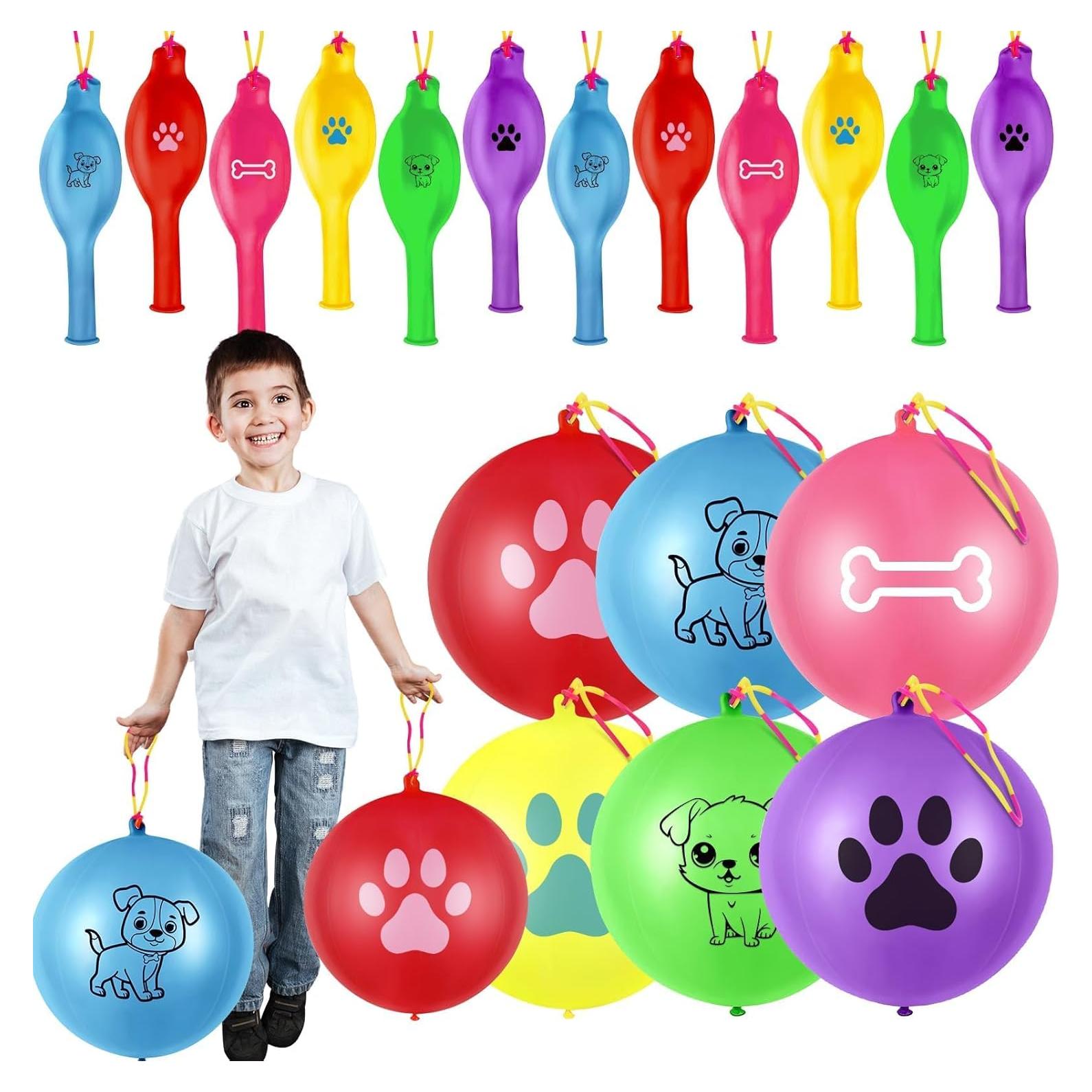 36 Globos de Golpe Temáticos de Perro HSLCGF para Fiestas