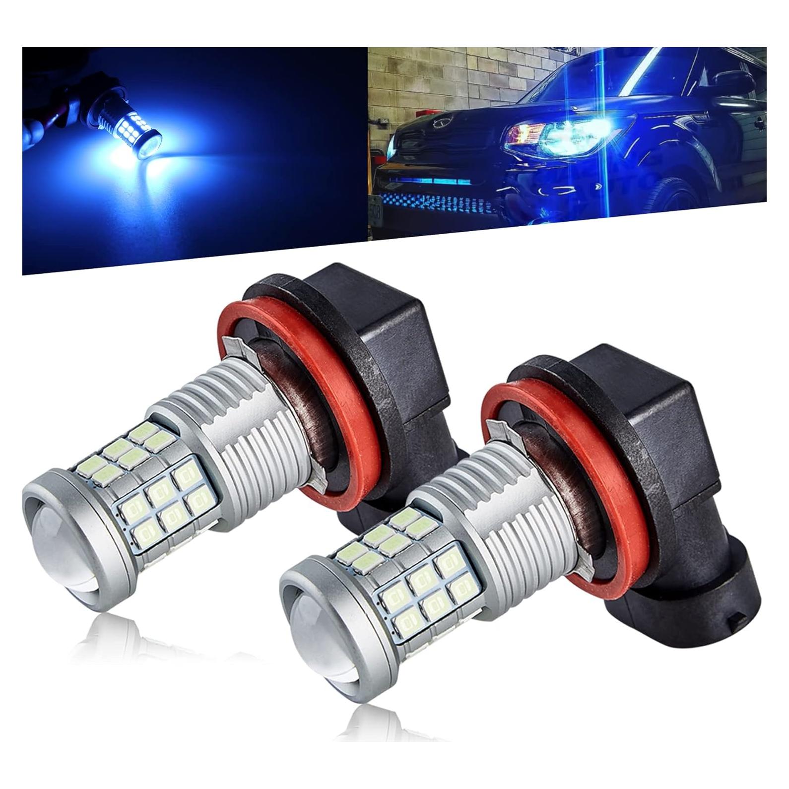 Bombillas de Niebla LED KISLED H8 H11 2600lm Azul Hielo