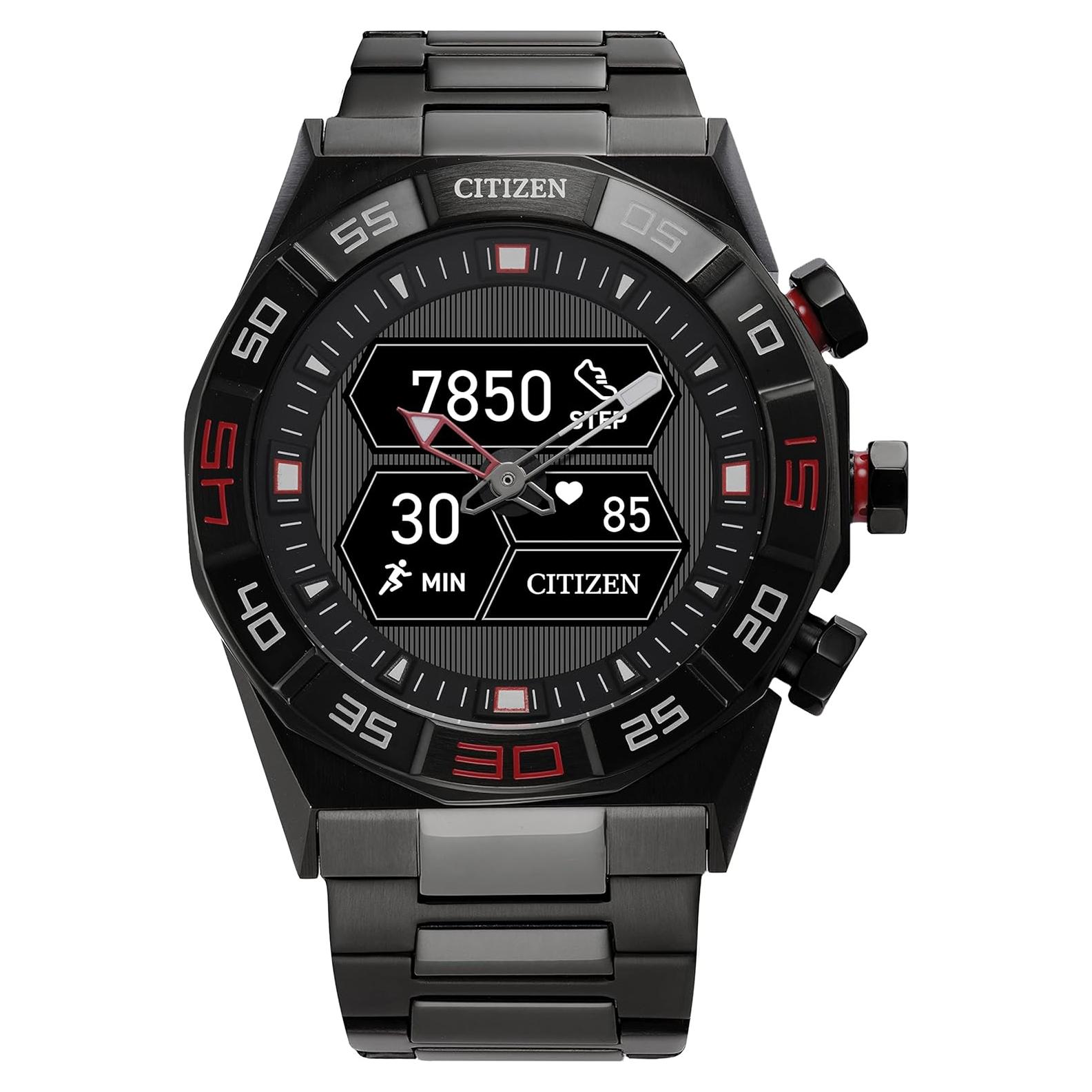 Reloj Inteligente Citizen CZ Smart Híbrido 44mm Gris